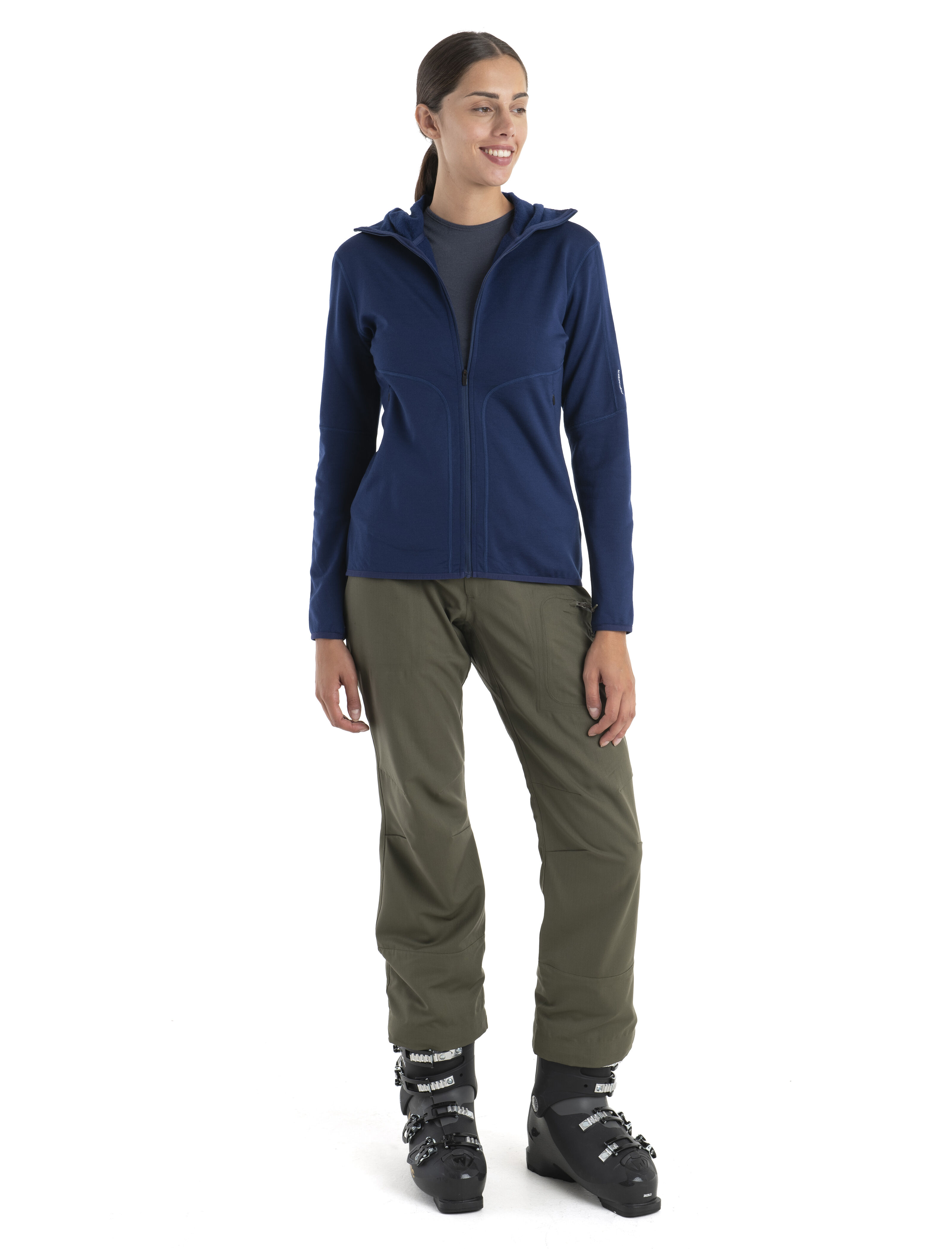Icebreaker elemental best sale ls zip hood