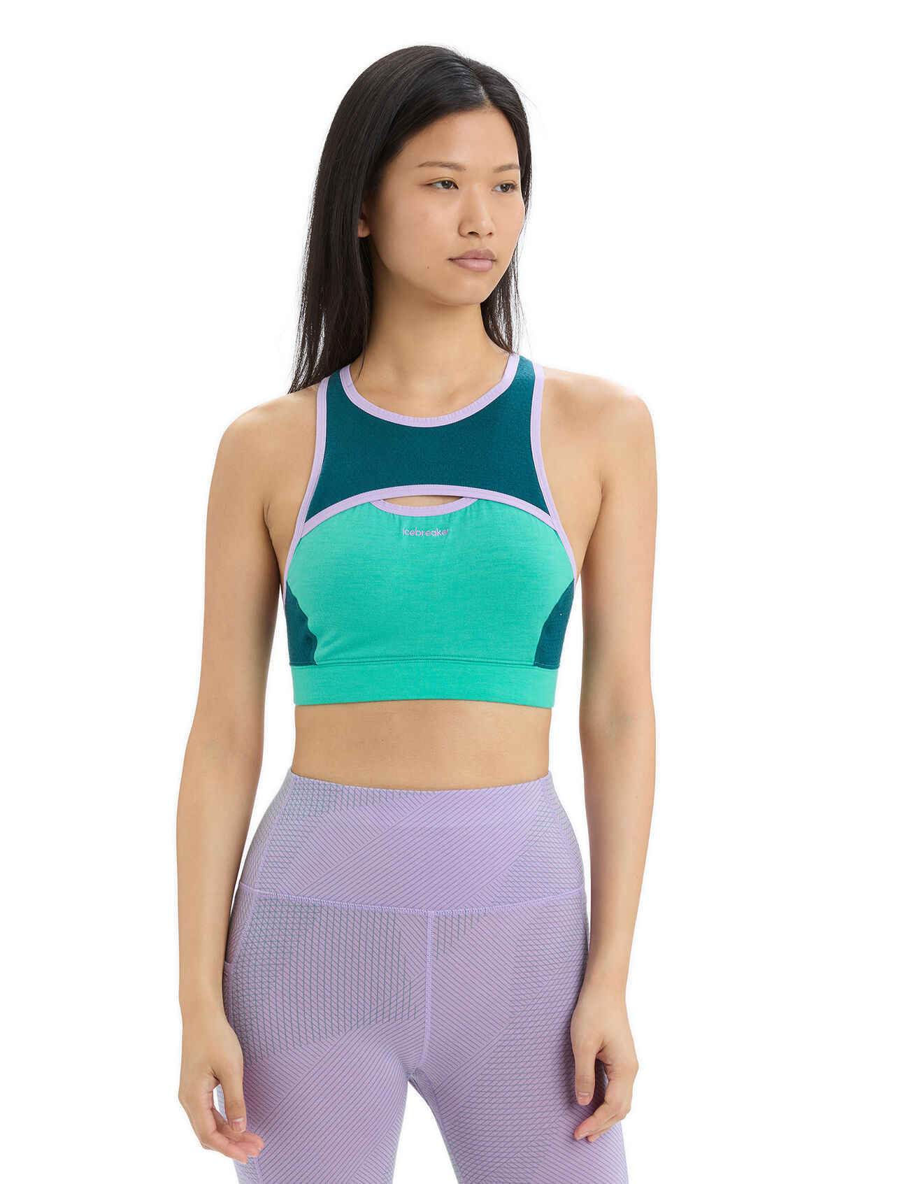 Womens ZoneKnit™ Merino Sport Bra A soft, supportive and highly technical bra that features body-mapped mesh panelling for superior ventilation, the Zoneknit™ Sport Bra helps regulate your body temperature when you're on the move.