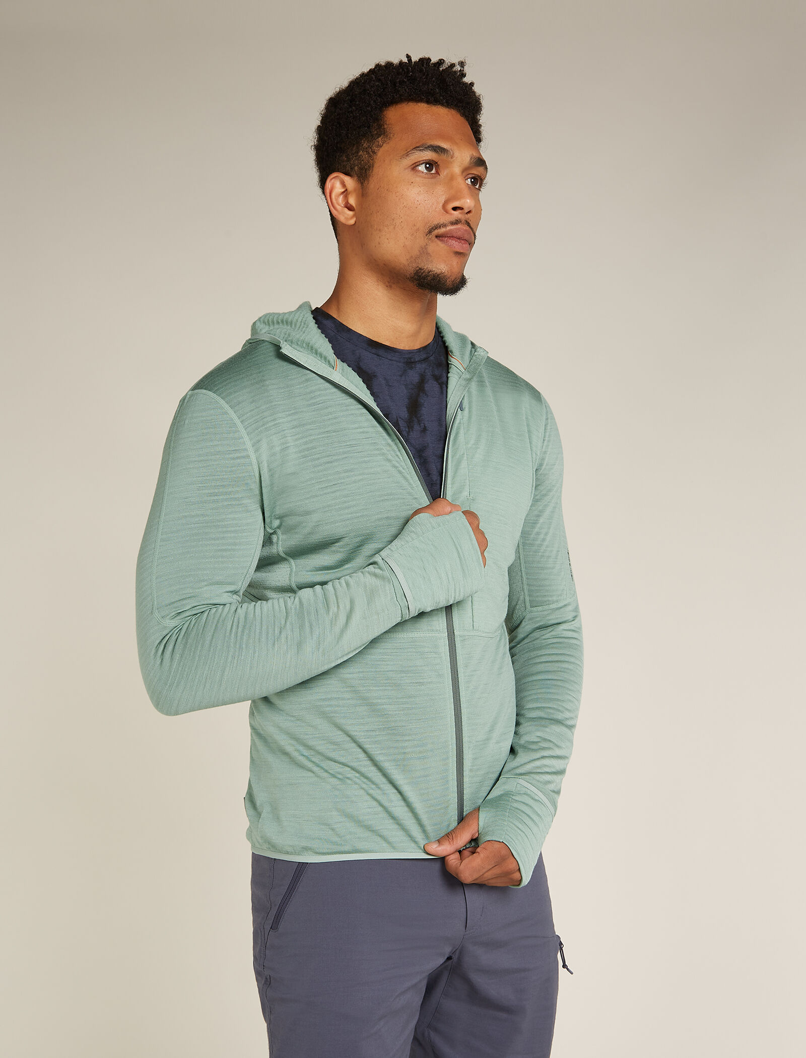 Icebreaker away ls zip hood store