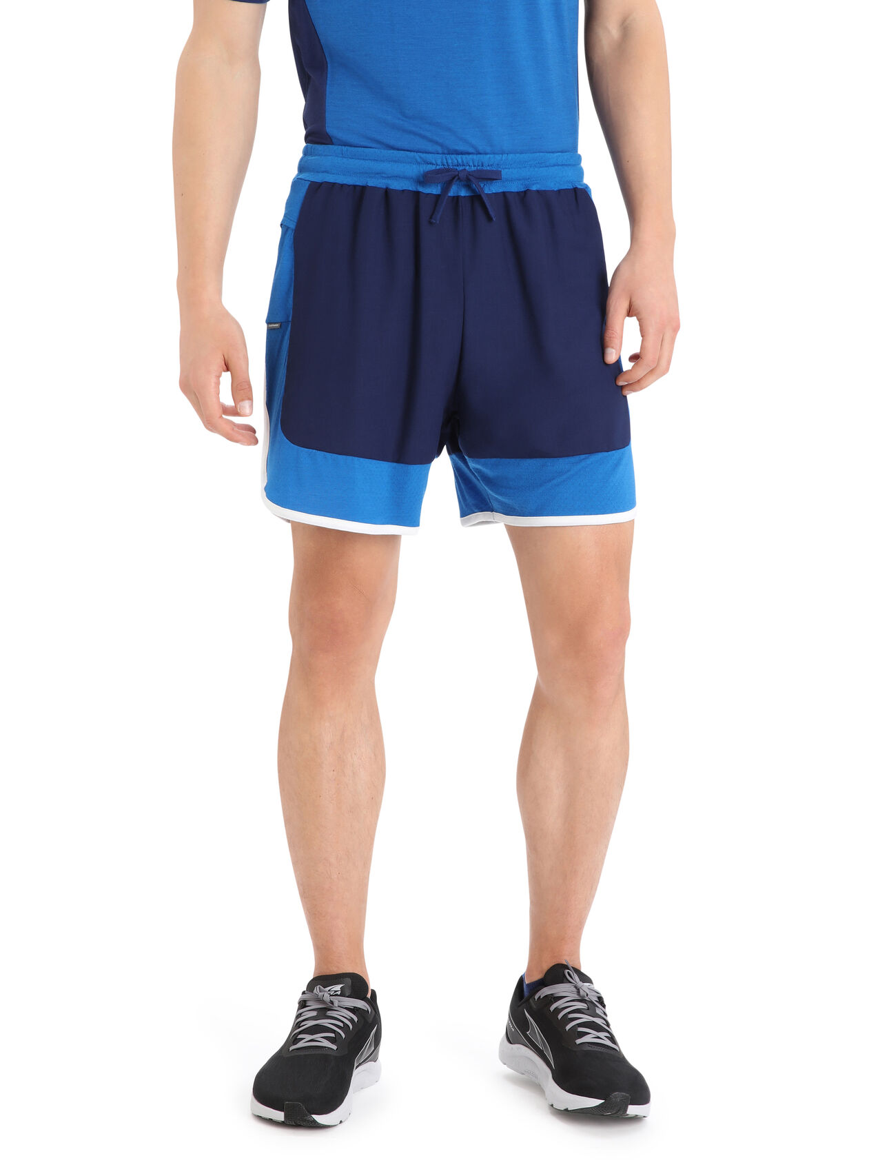Mens ZoneKnit™ Merino Shorts Lightweight, highly breathable shorts designed for running, the ZoneKnit™ Shorts combine our Cool-Lite™ jersey fabric with body-mapped panels of Cool-Lite eyelet mesh for enhanced temperature regulation.