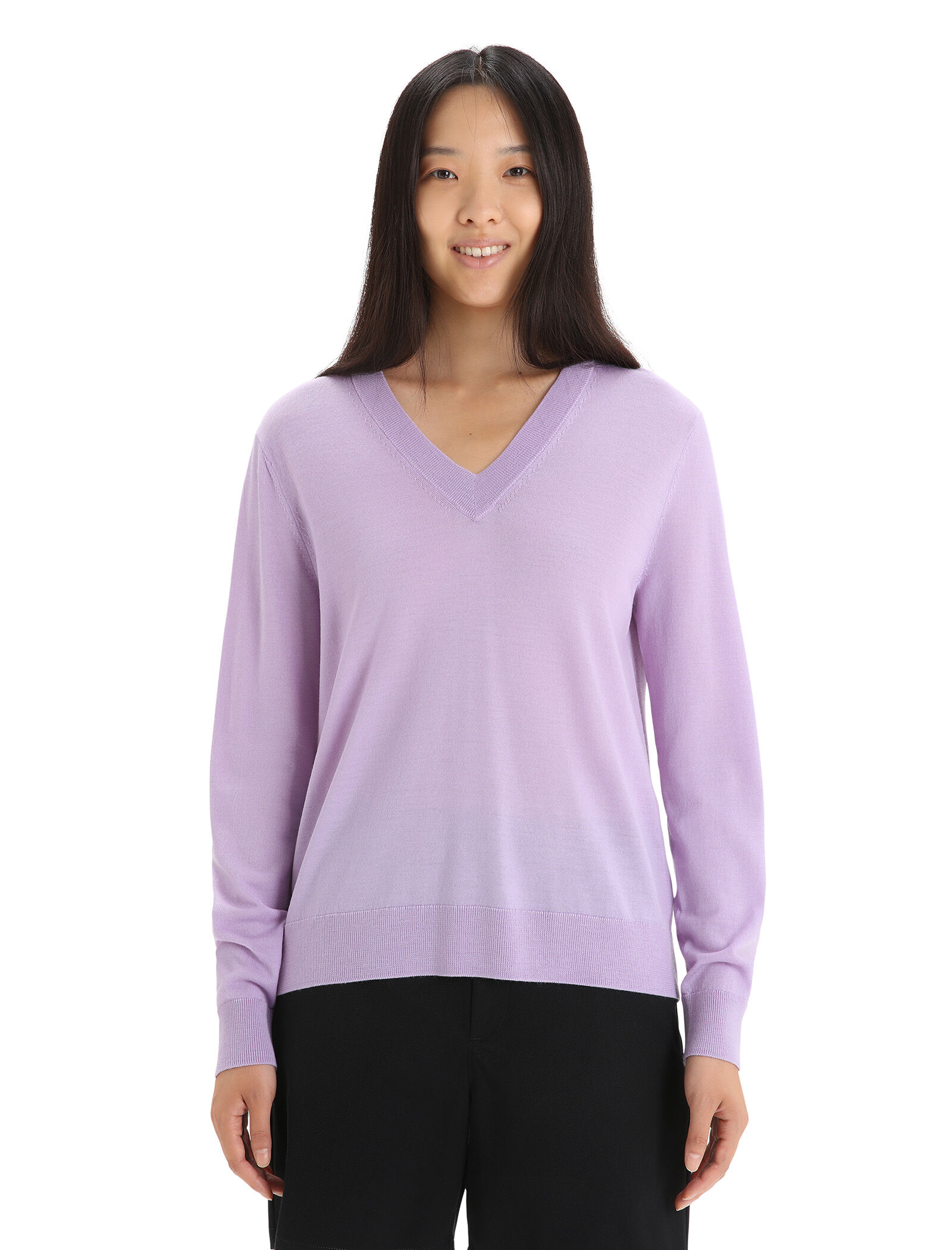 V neck sales sweater women's uk