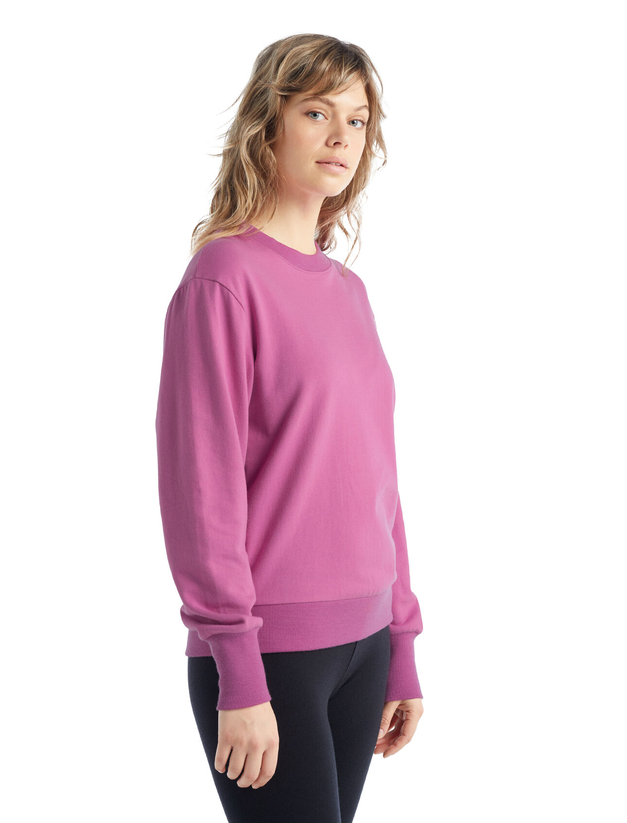 Merino Cotton Central Long Sleeve Sweatshirt