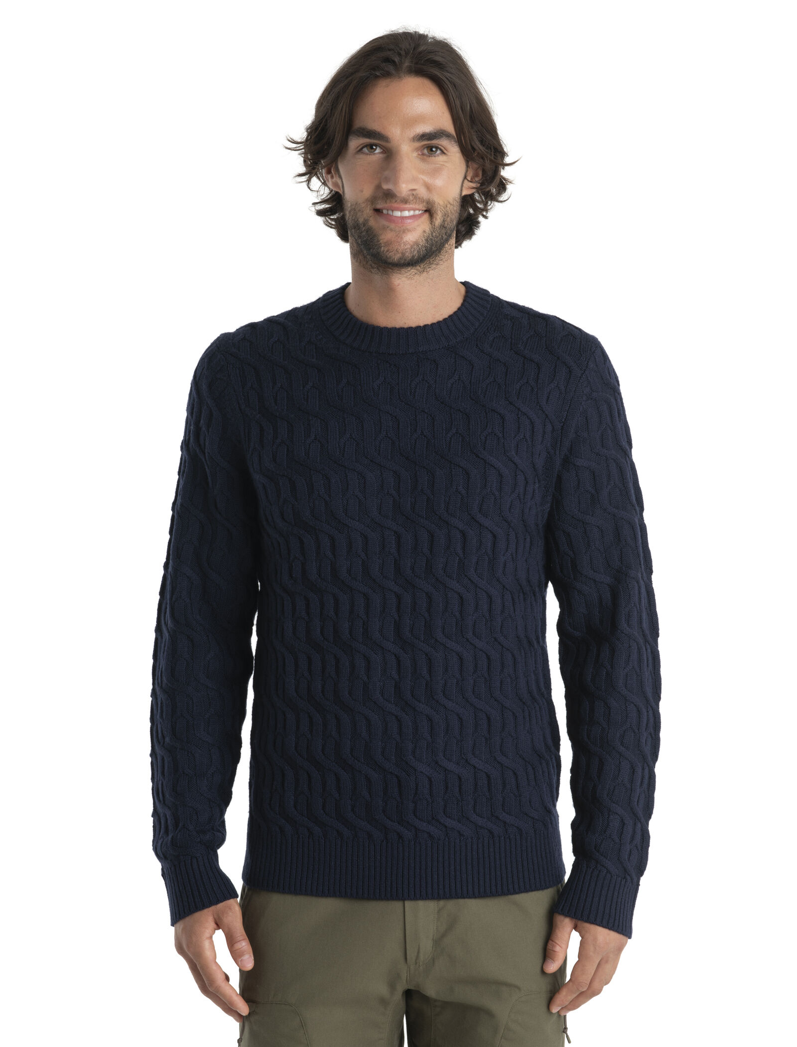 Merino Cable Knit Crewe Sweater Icebreaker EU
