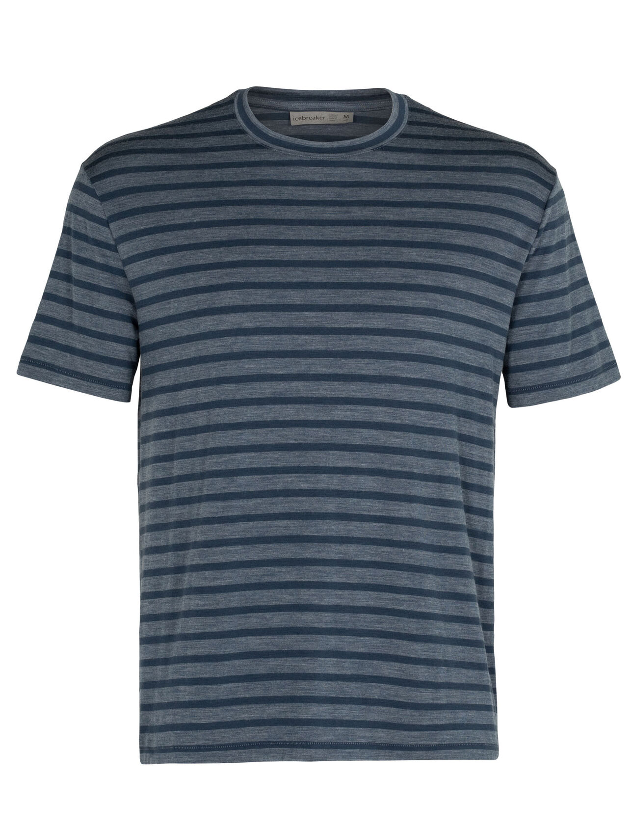 Cool-Lite™ Merino Utility Explore kurzärmliges T-Shirt mit Rundhalsausschnitt Stripe