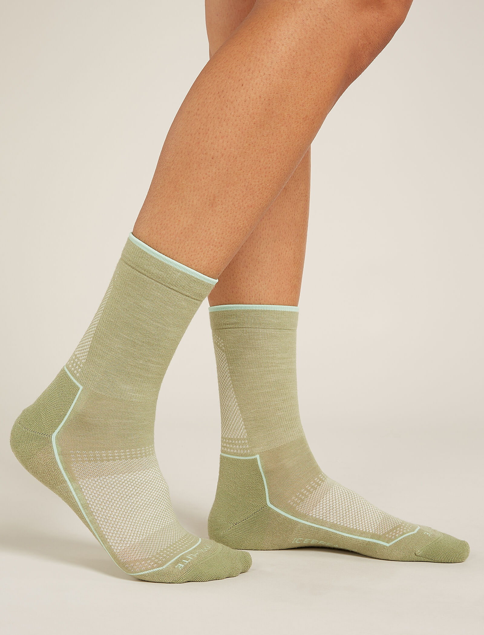 Chaussettes de randonnee trois quarts Cool Lite en melange de merinos Femmes