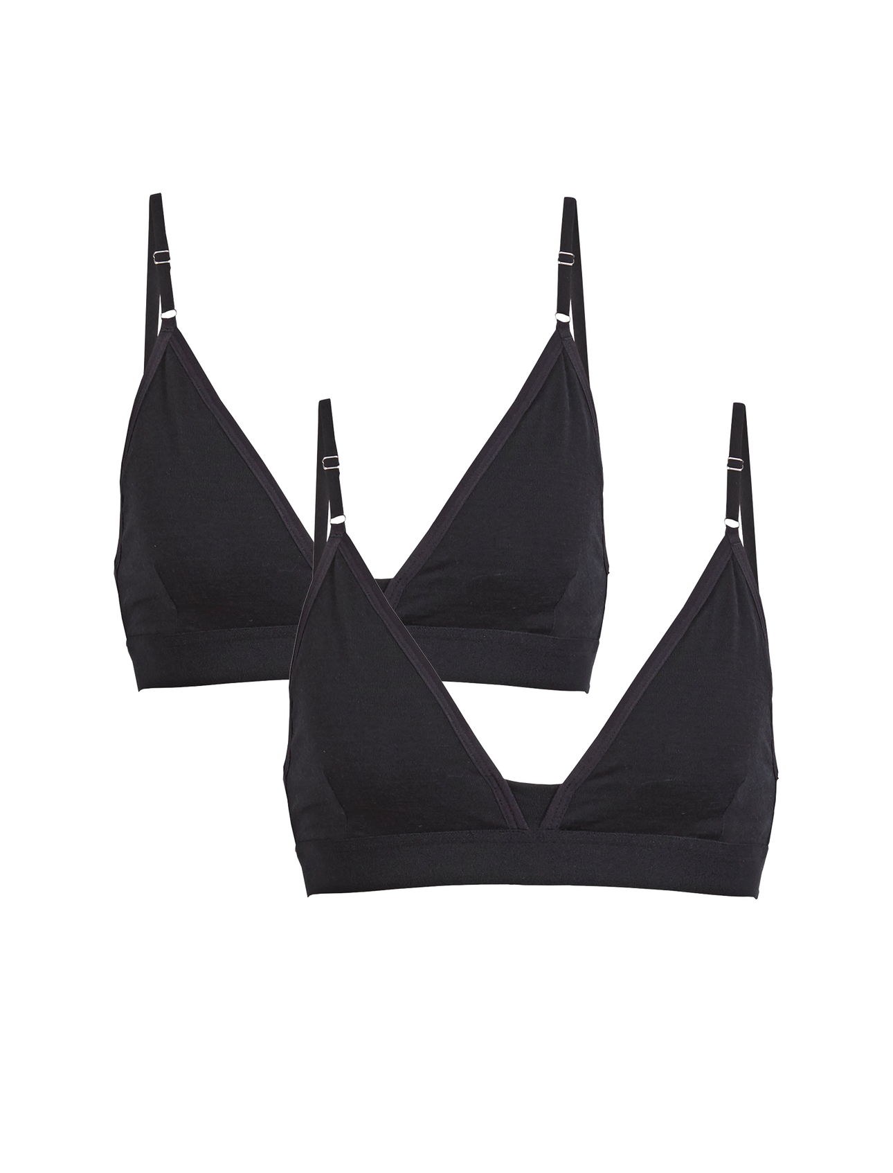 Womens Merino Siren Bra 2 Pack A sleek, modern-fit bra with our soft and stretchy corespun merino wool fabric, the Siren Bra is comfortable, supportive and breathable.
