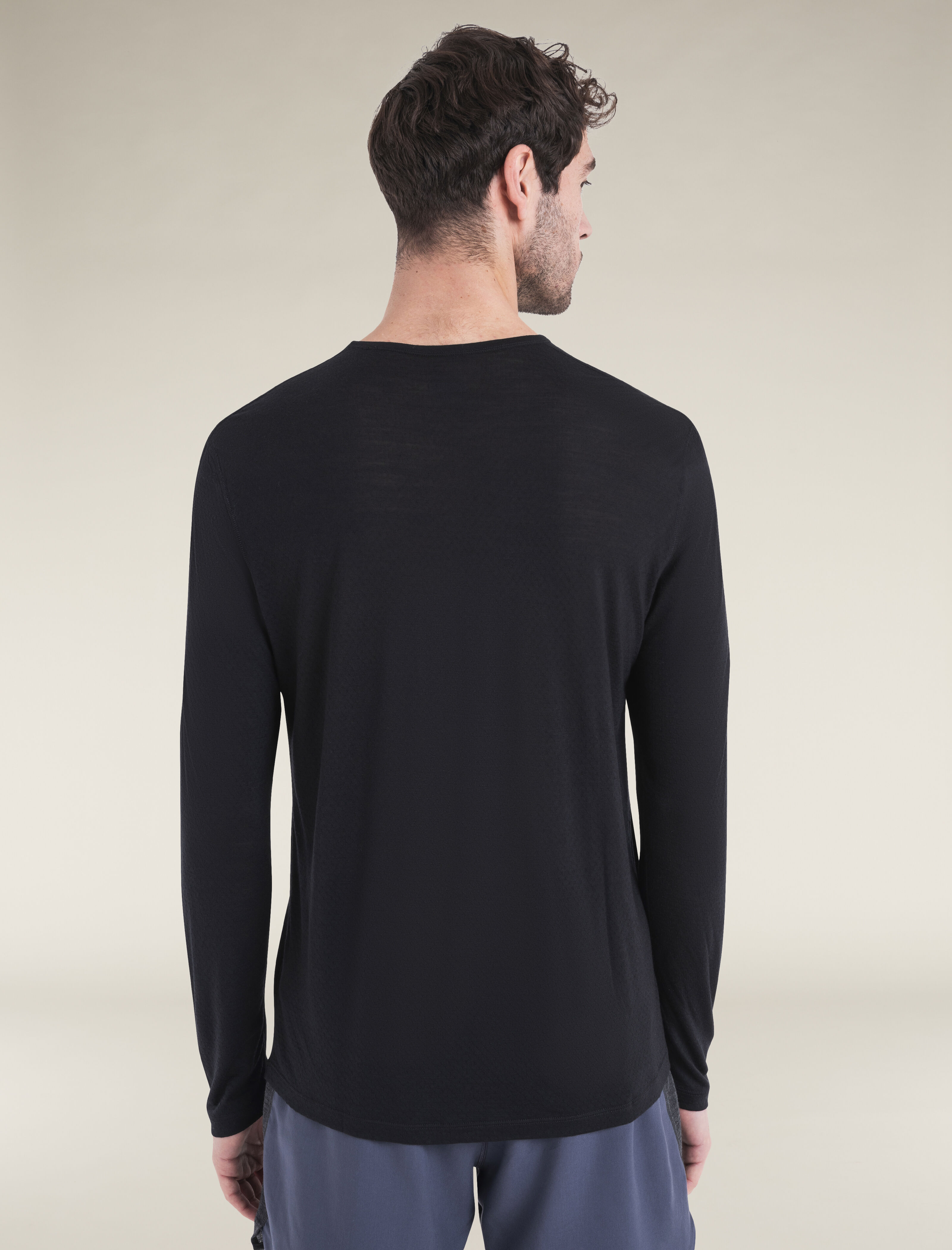 Men's 125 ZoneKnit™ Merino Blend Energy Wind Long Sleeve T