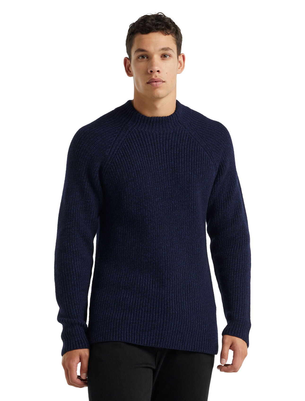 Merino Hillock Funnel Neck Sweater