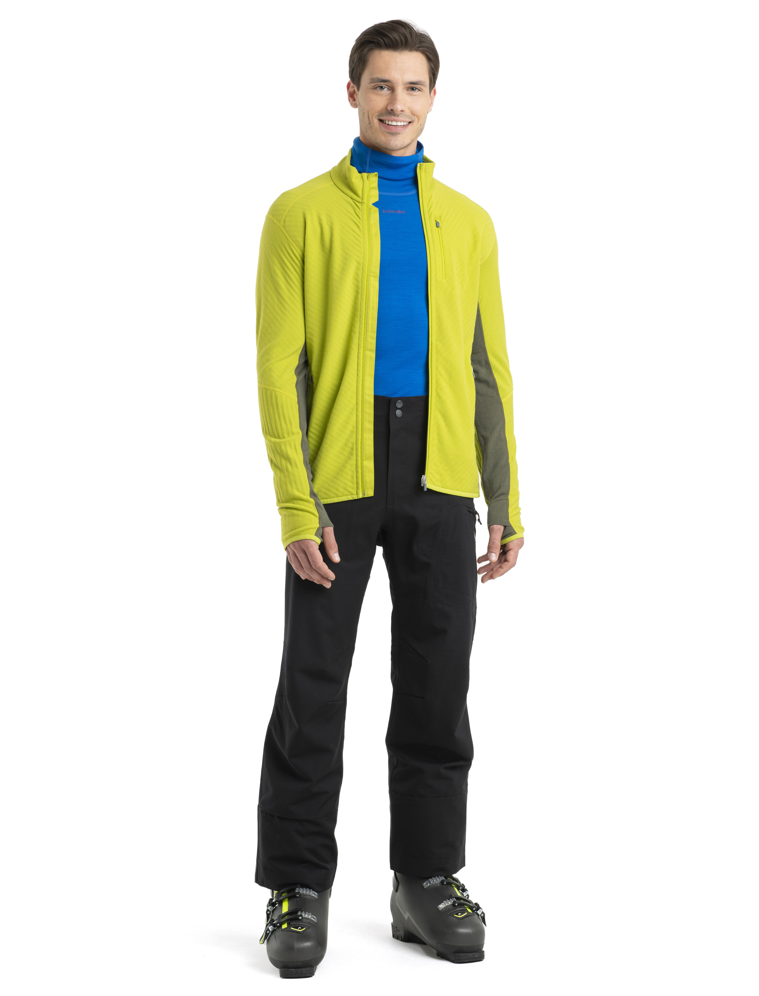 Mens thermal roll neck hotsell tops