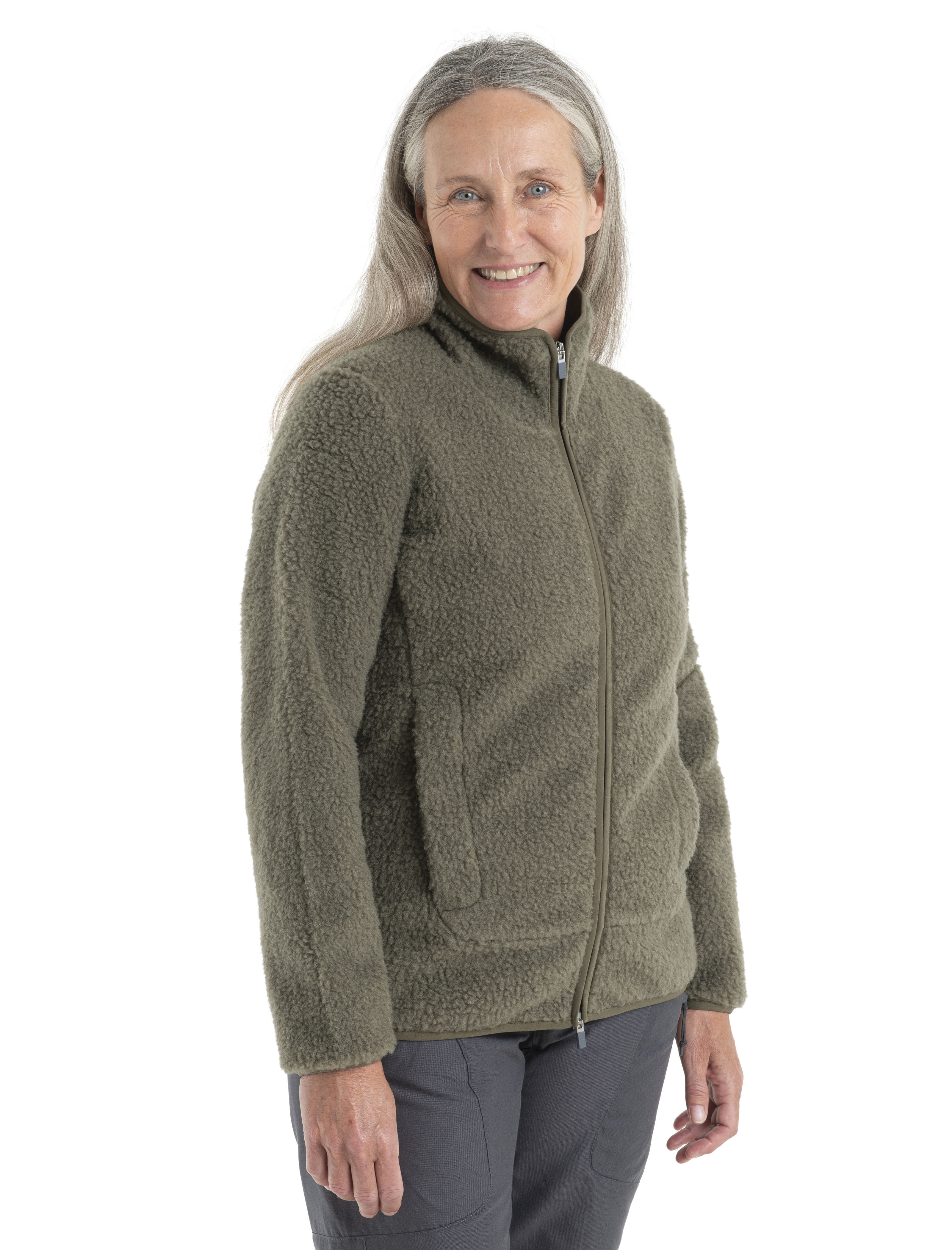 RealFleece Merino High Pile Long Sleeve Zip Jacket Icebreaker UK