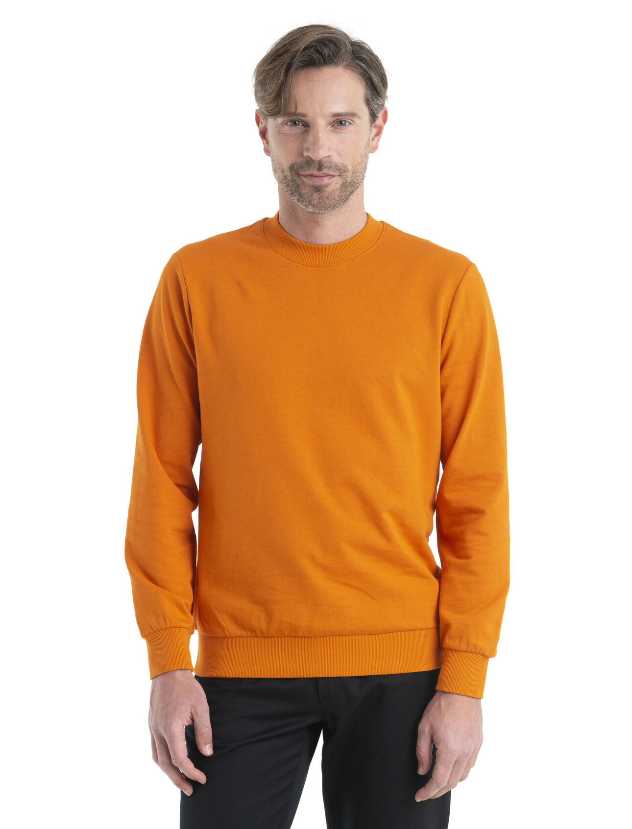 Central II sweatshirt met lange mouwen van merinowolmix