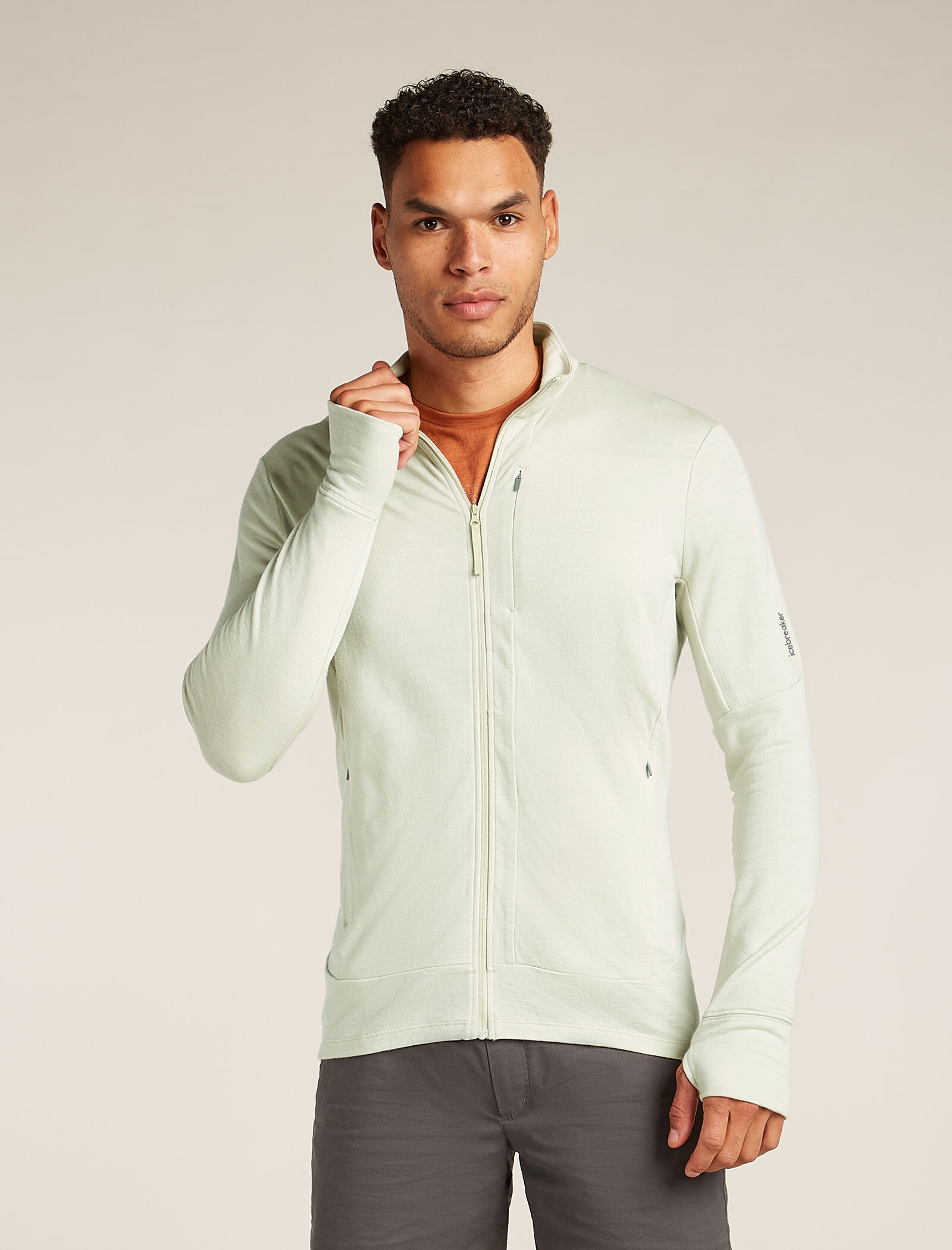 入荷中 Sleeve Long Quantum 260 Merino Men's Zip icebreaker Jacket| その他