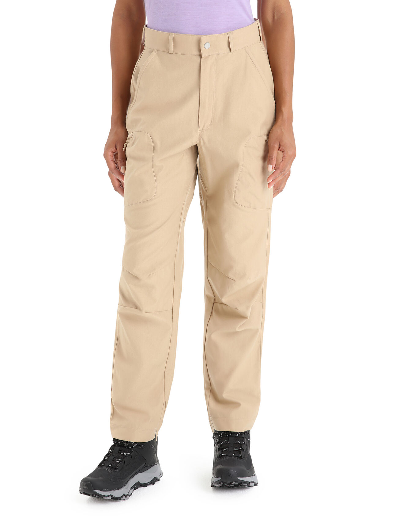 Womens Merino Hike Pants A durable and dependable mountain pant made from a unique blend of merino wool and organically grown cotton, the Hike Pants are perfect for mountain adventures of all kinds. 