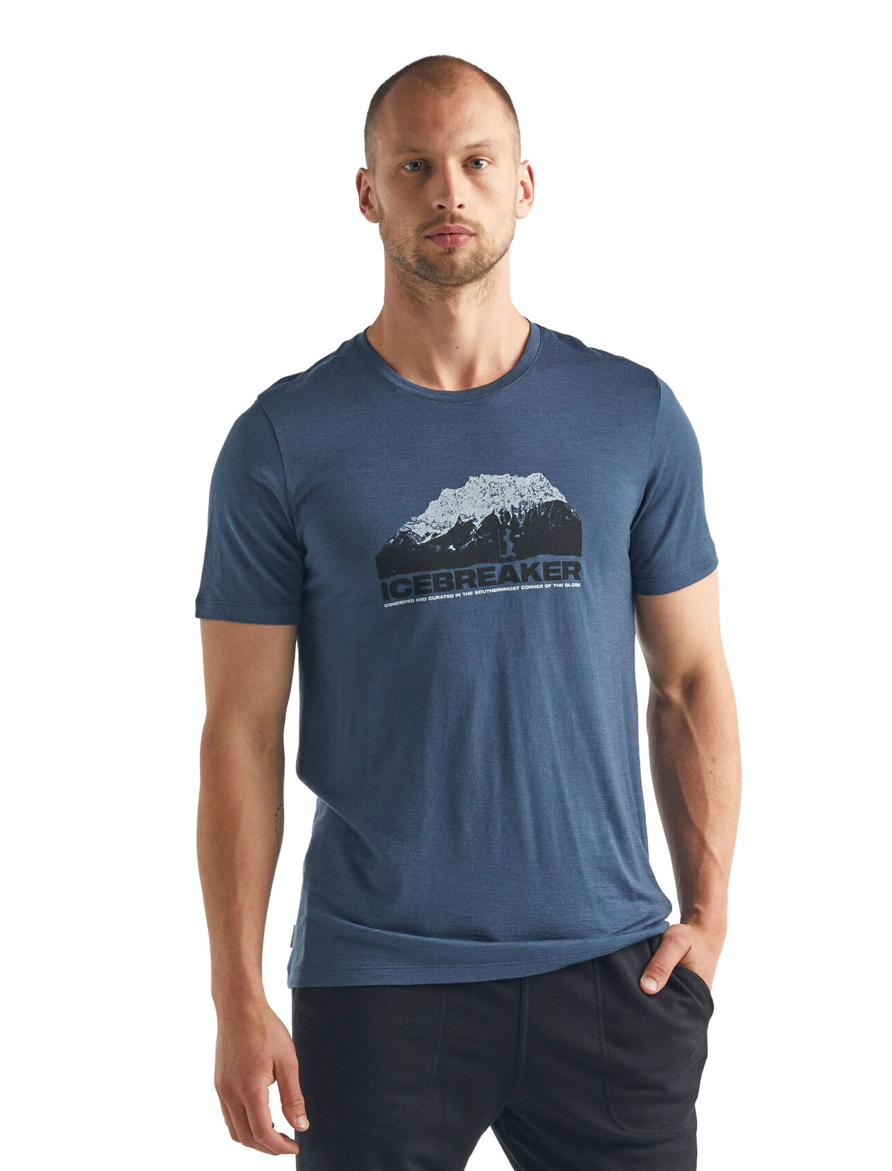 Merino Tech Lite Short Sleeve Crewe T-Shirt Icebreaker Mountain
