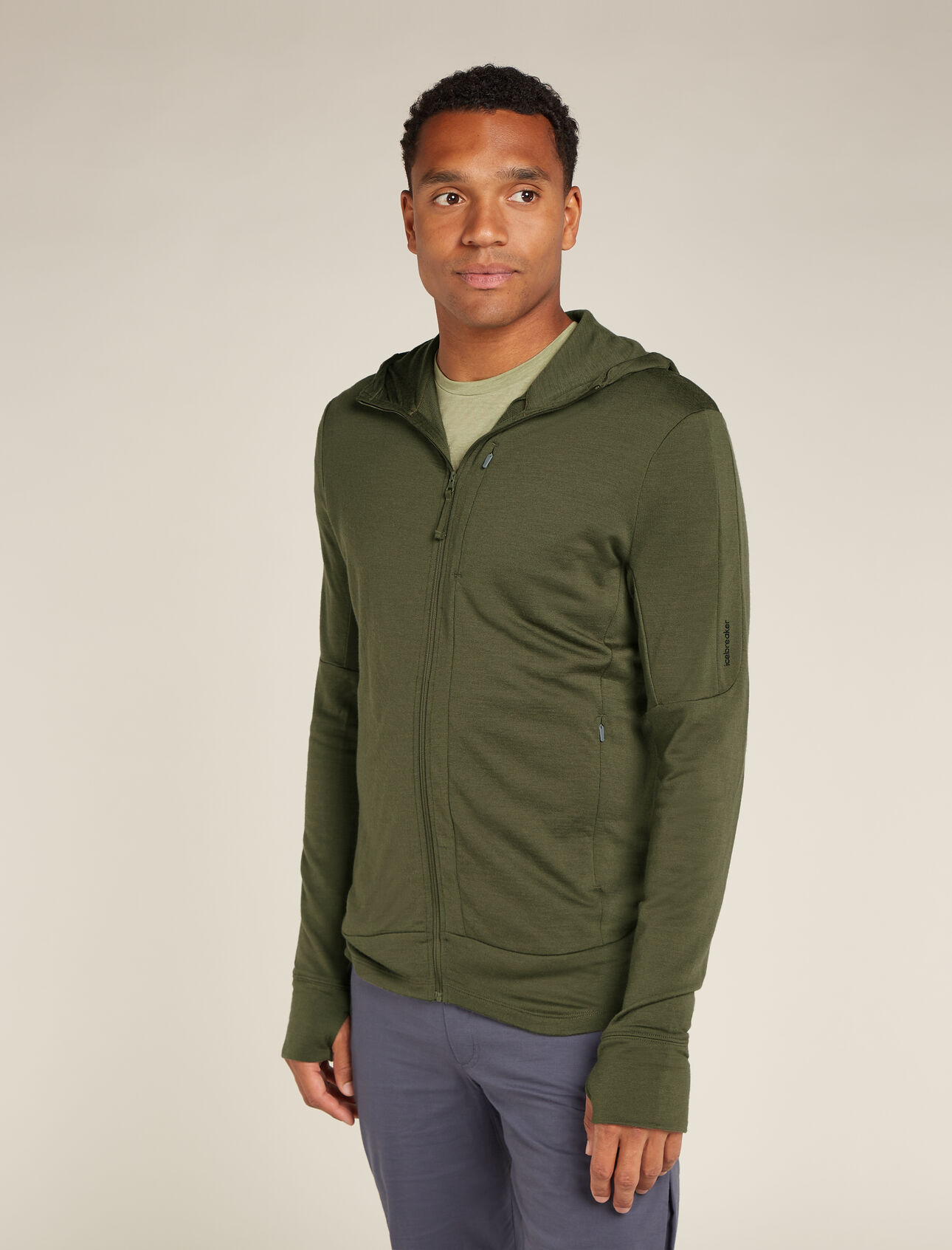 Merino 260 Quantum Long Sleeve Zip Hoodie