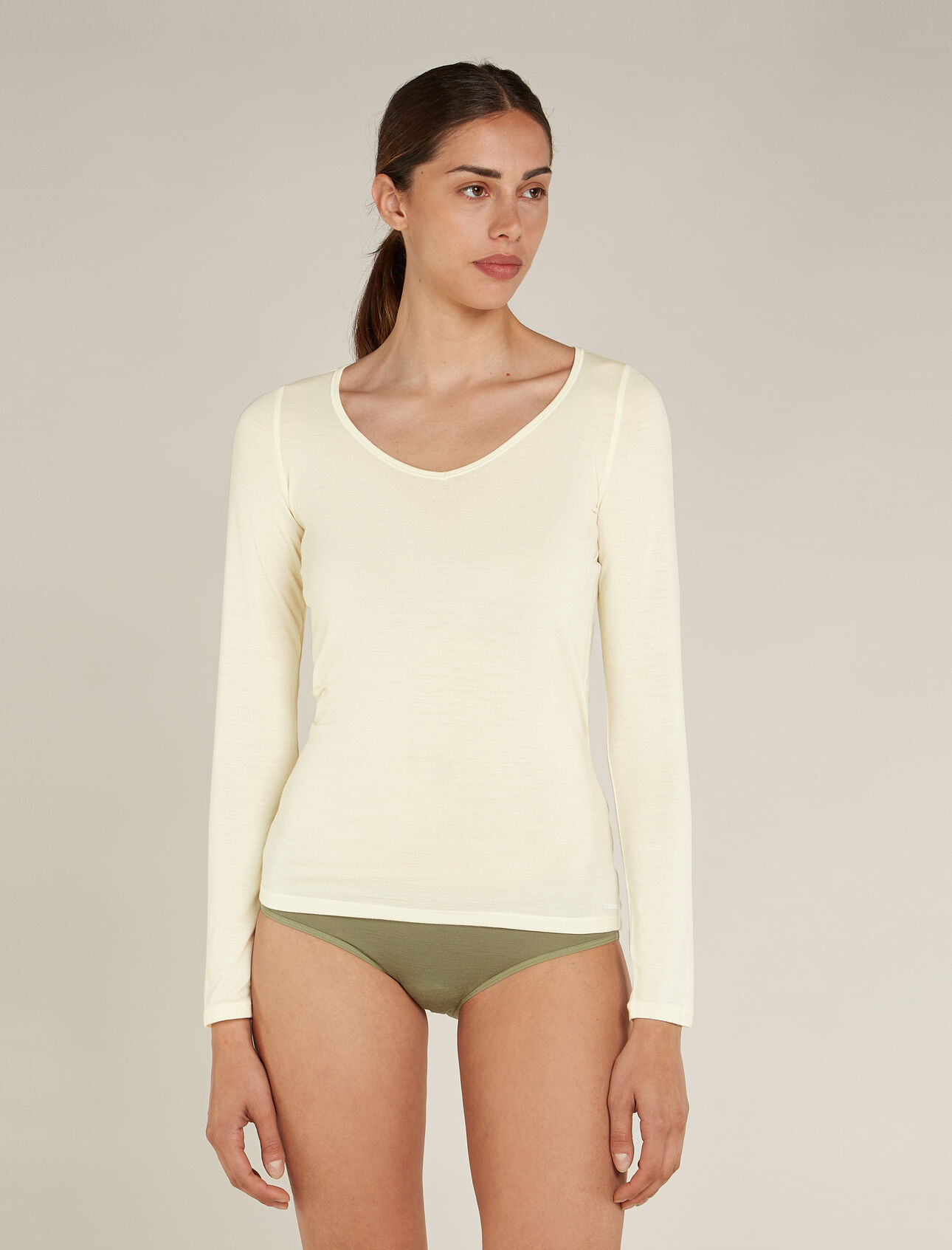 Top de manga larga Merino Siren