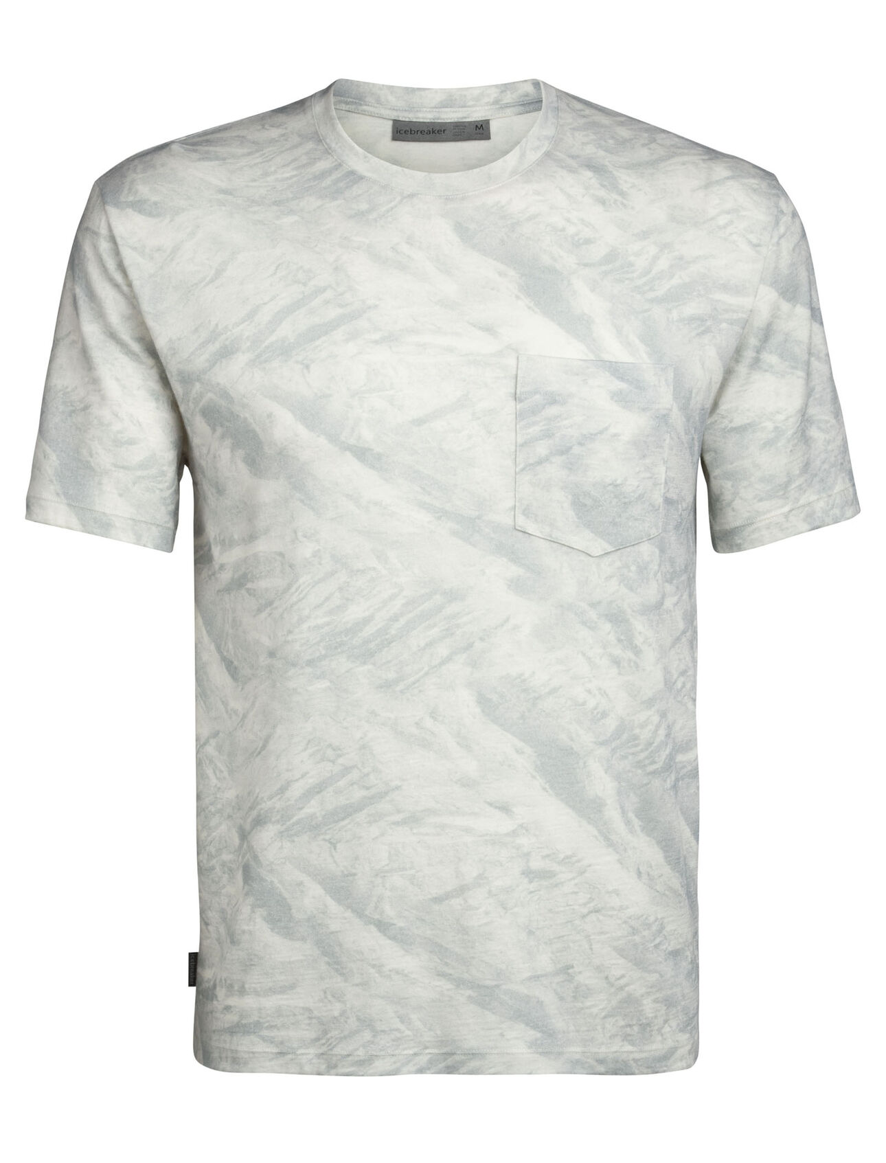 Merino 200 Short Sleeve Pocket Crewe T-Shirt IB Glacier