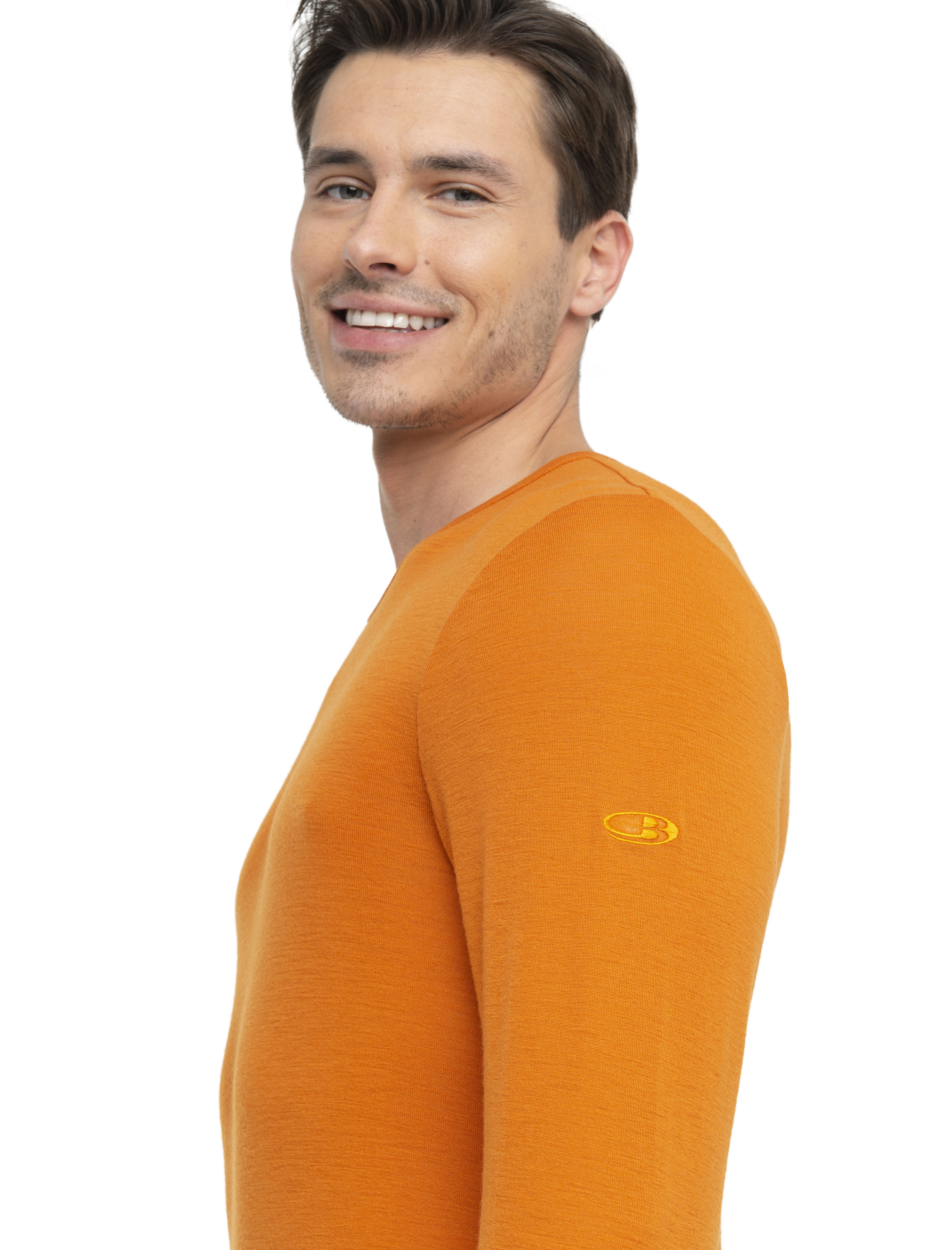 Maglia termica a girocollo e maniche lunghe in lana merino 175 Everyday Uomo