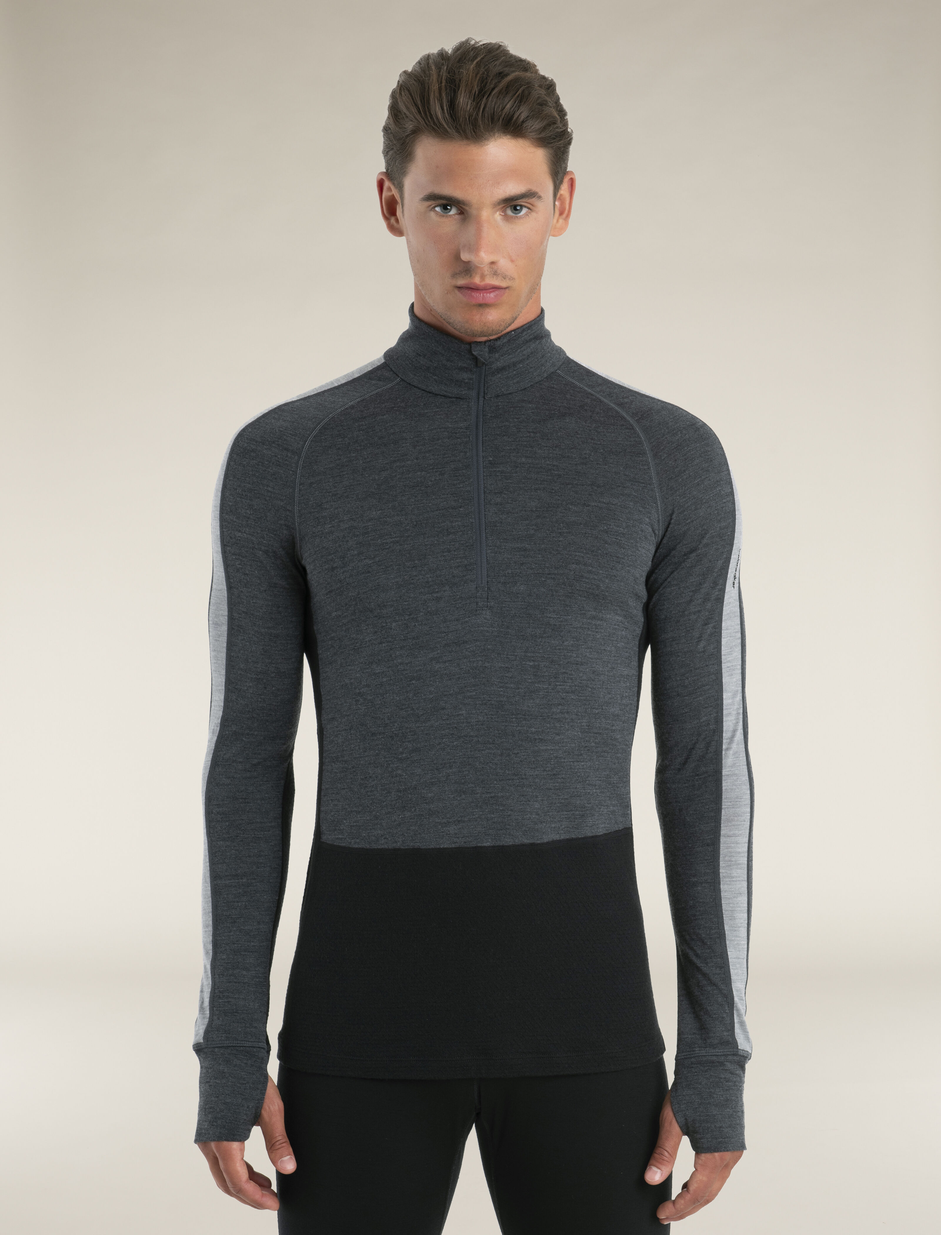Men s Merino 200 ZoneKnit Long Sleeve Half Zip Thermal Top