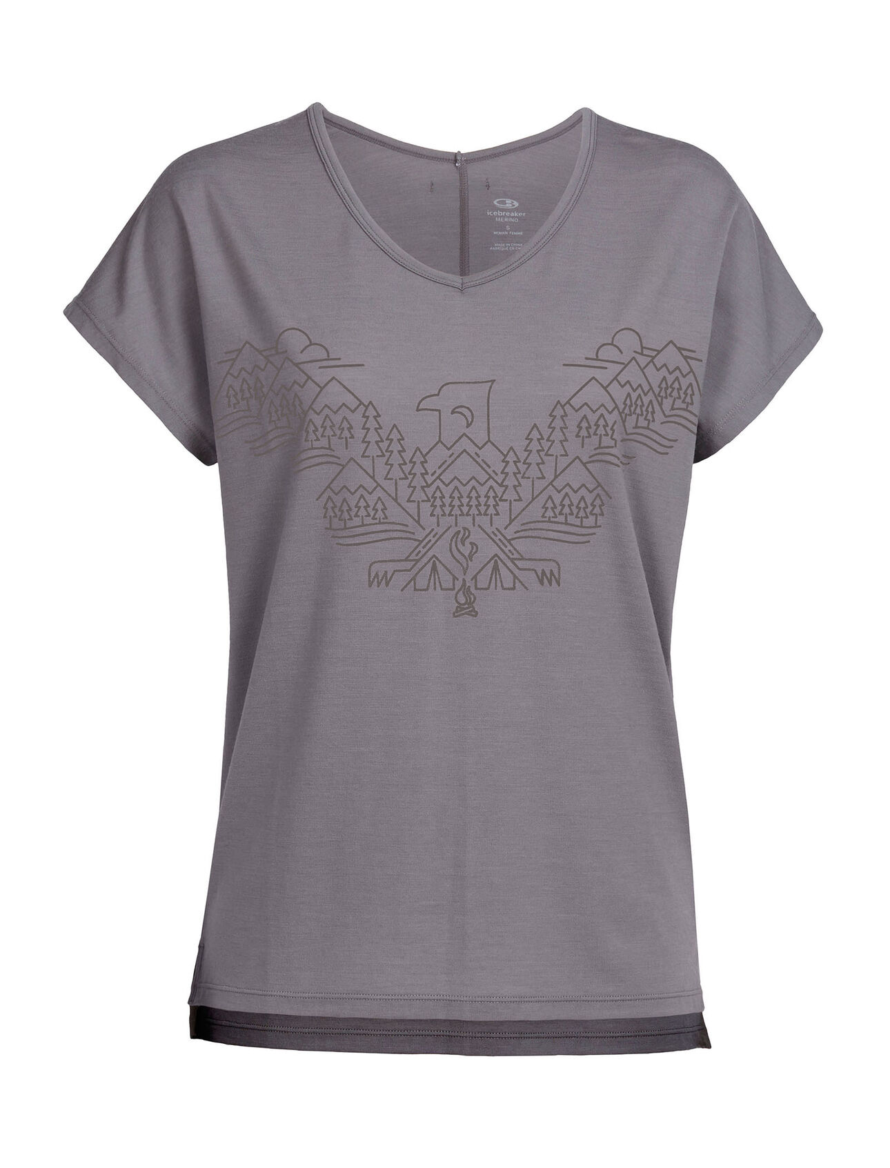 Aria Short Sleeve V-Neck Wing