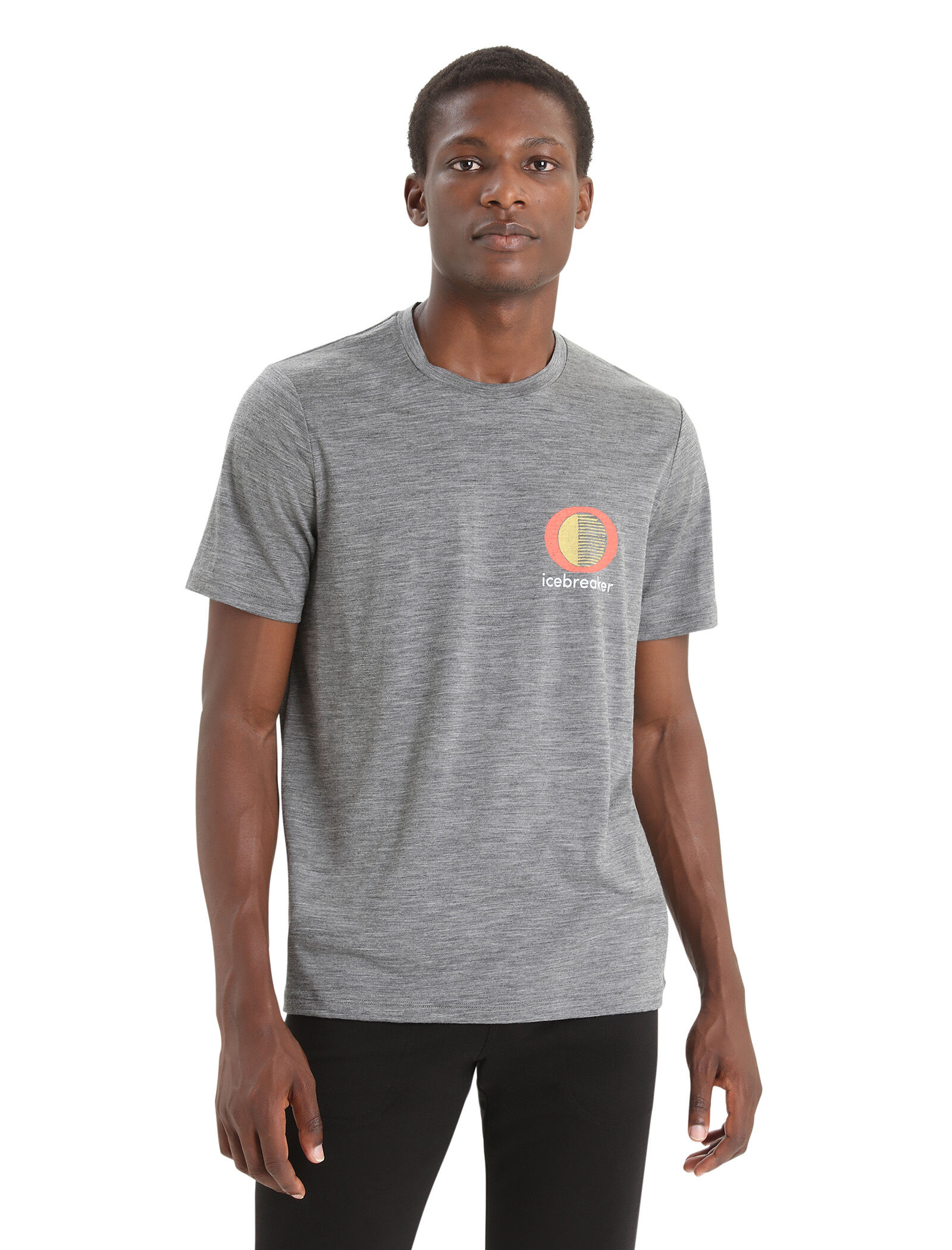 Men s Merino Tech Lite II Short Sleeve T Shirt Spring Glow