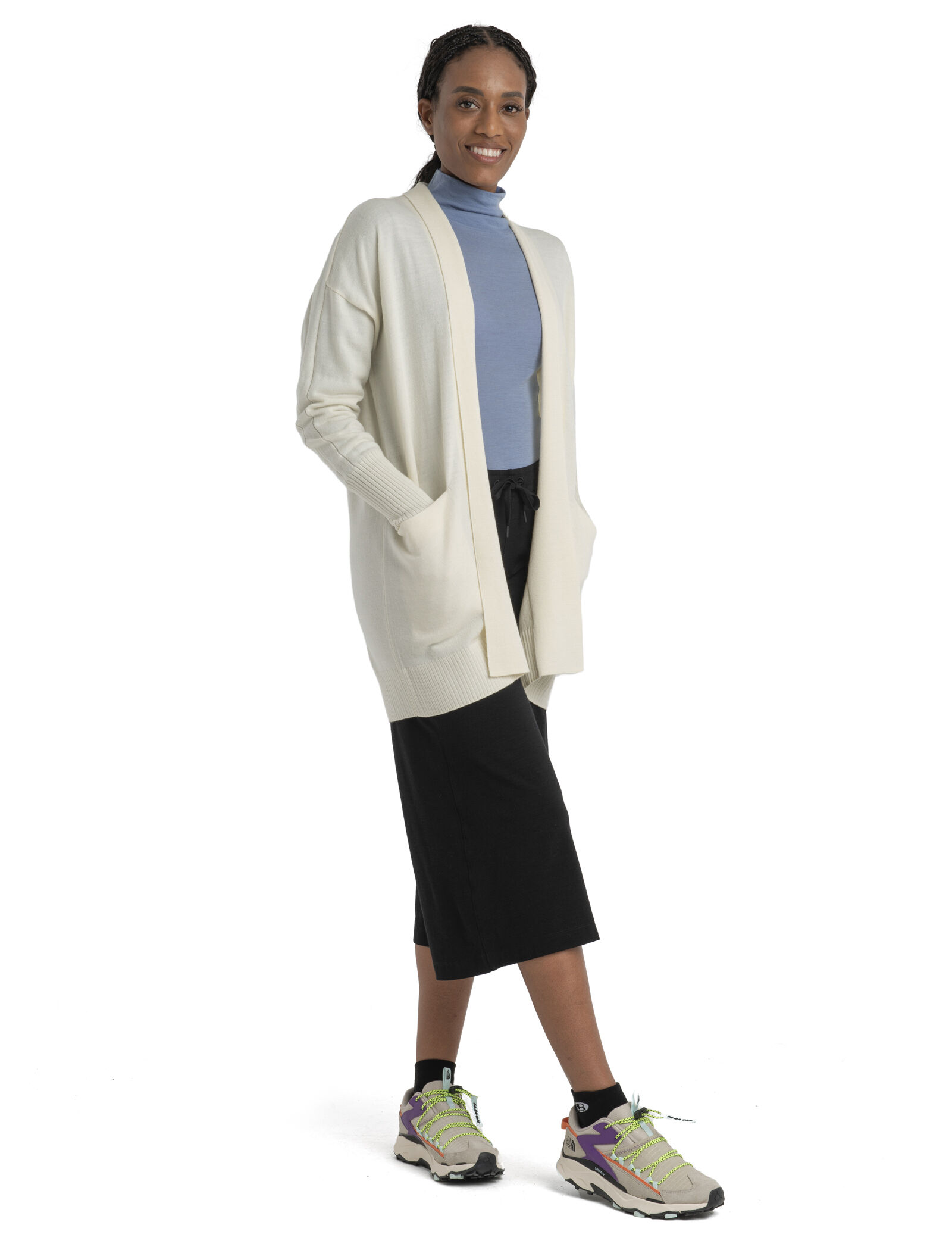 Merino Queens Long Sleeve High Neck Bodysuit Icebreaker US