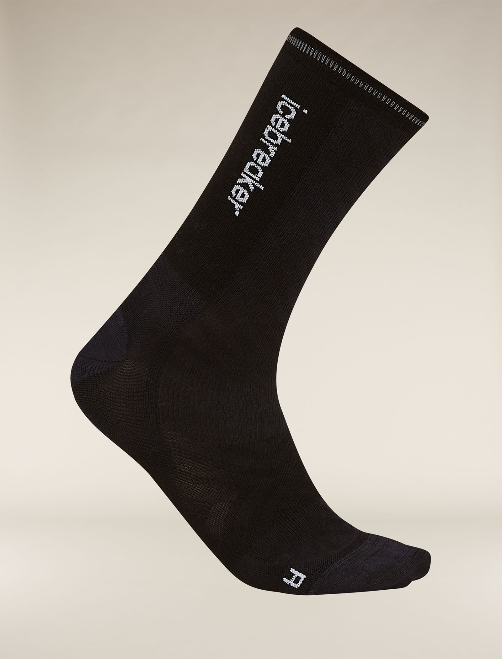 Men s Merino Blend Run Ultralight Crew Socks Cloud Dye icebreaker