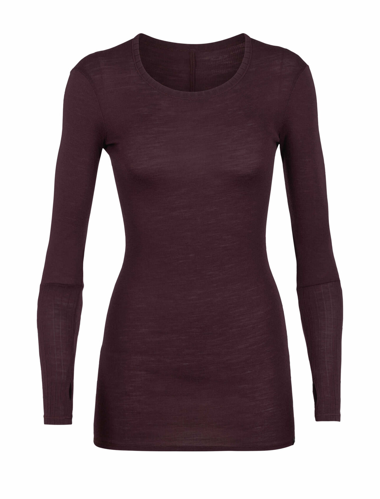 Luxe Rib Long Sleeve Crew