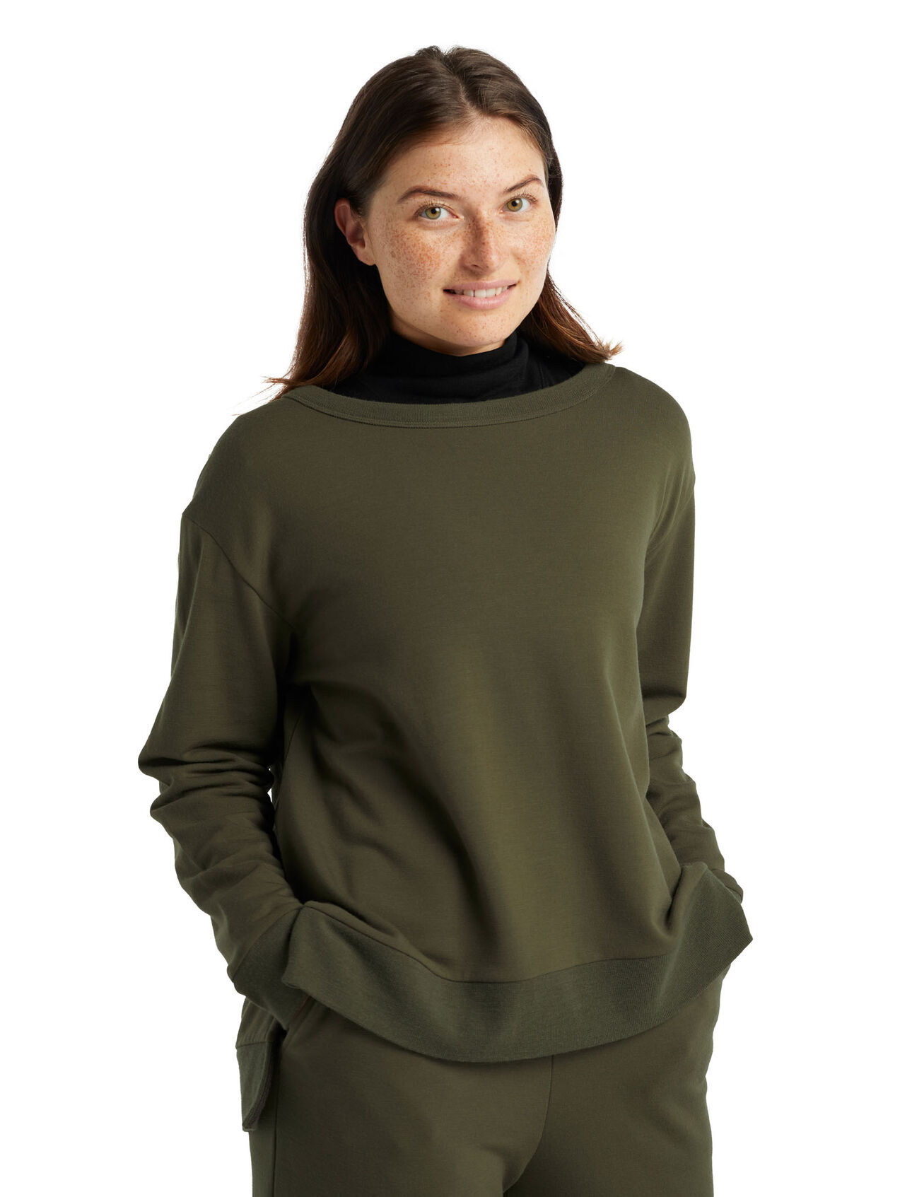 Realfleece™ Dalston sweatshirt met lange mouwen van merinowol