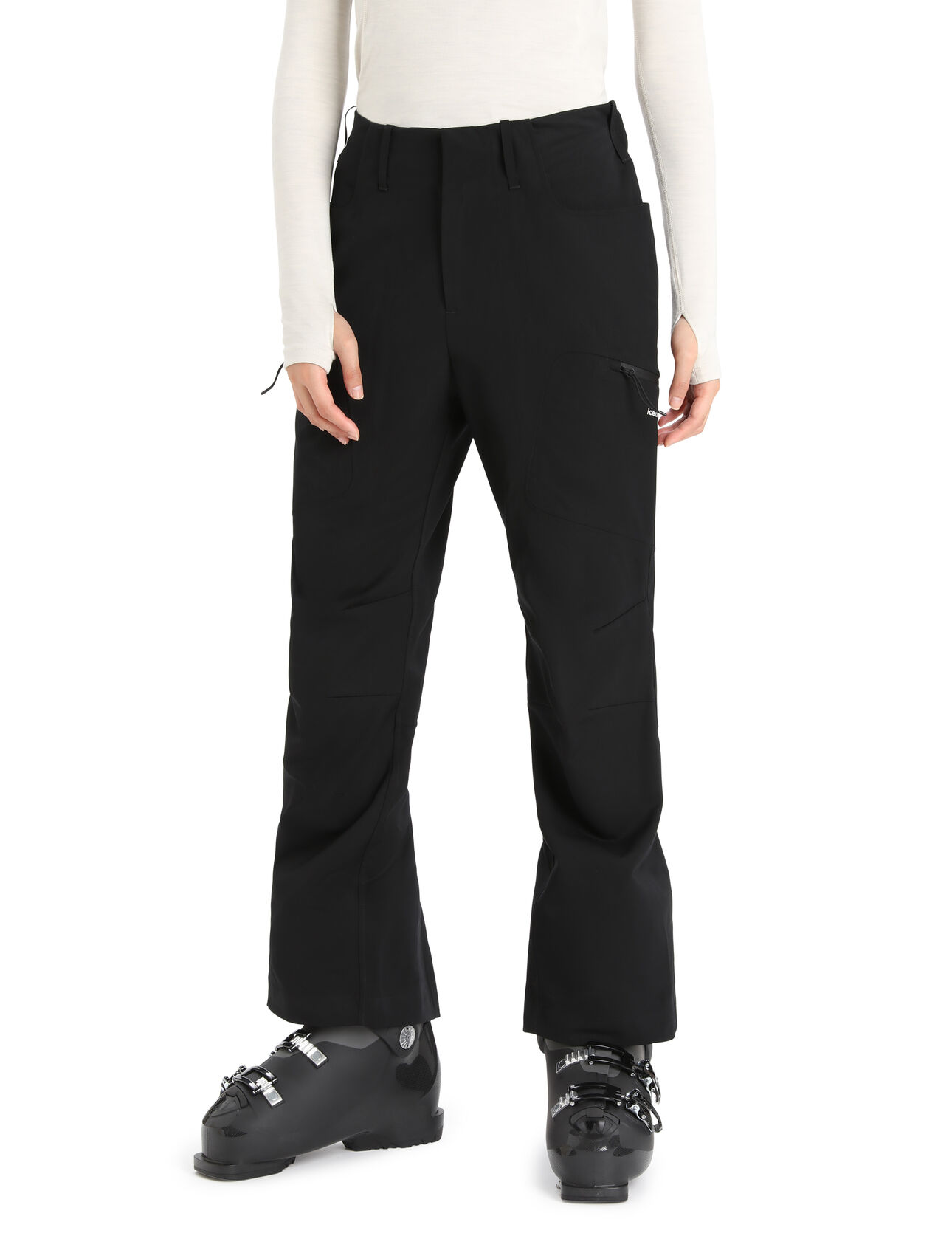 Womens Shell+™ Merino Pants Versatile, highly weather resistant shell pants made with 100% pure merino wool, the Shell+™ Pants features a durable, PFC-free water-repellent finish to keep you warm and dry in changing conditions.