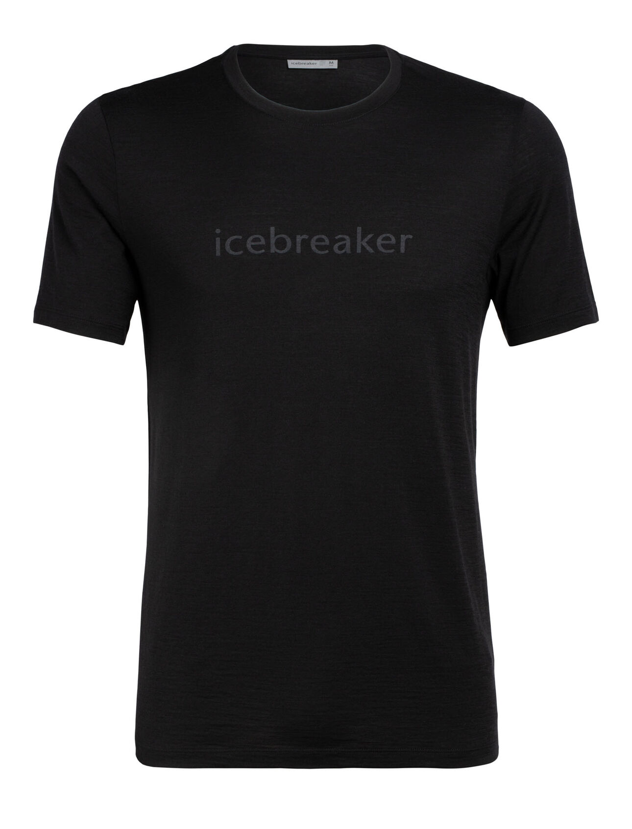 Merino Tech Lite Short Sleeve Crewe T-Shirt icebreaker Wordmark