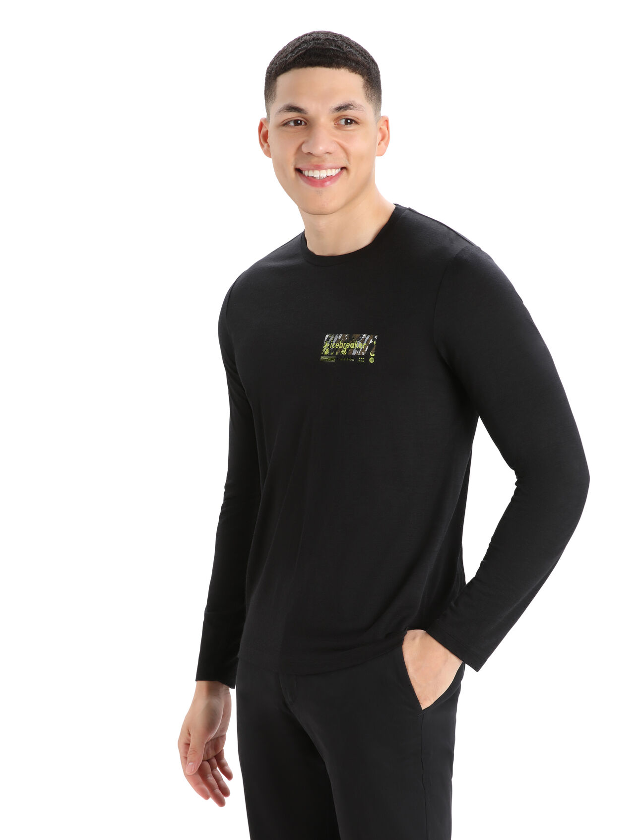 Mens Merino Tech Lite II Long Sleeve T-Shirt Summit Tread Our versatile tech tee that provides comfort, breathability and natural odor-resistance for any adventure you can think of, the Tech Lite II Long Sleeve Tee Summit Tread features 100% merino for all-natural performance. The original artwork draws inspiration from the textures of the world's mountains.