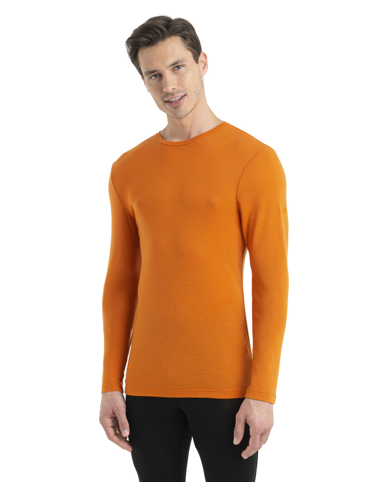 Haut col rond isotherme Everyday Long Sleeve Crewe 175 en mérinos
