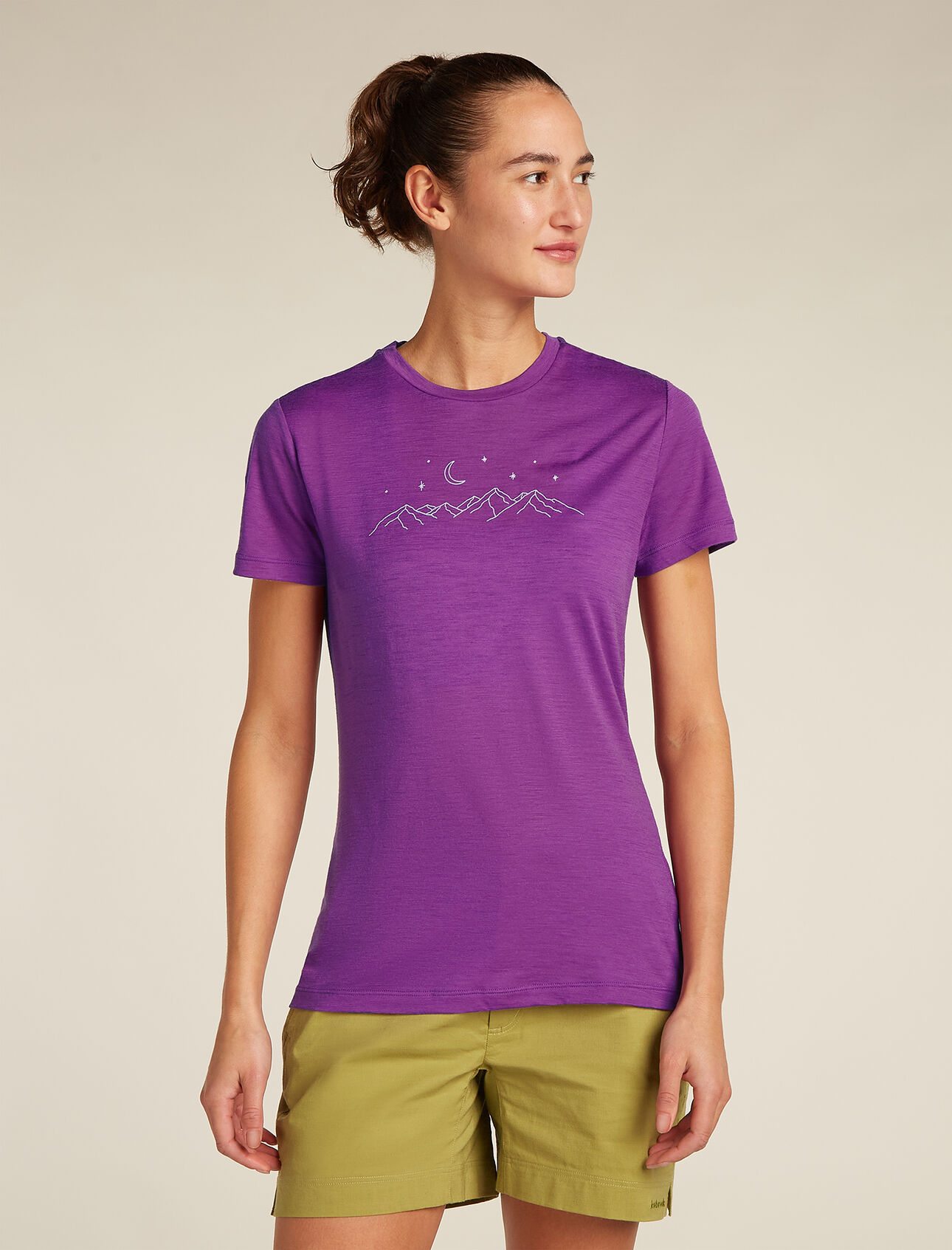 Merino 150 Tech Lite Short Sleeve T-Shirt Sparkling Stars