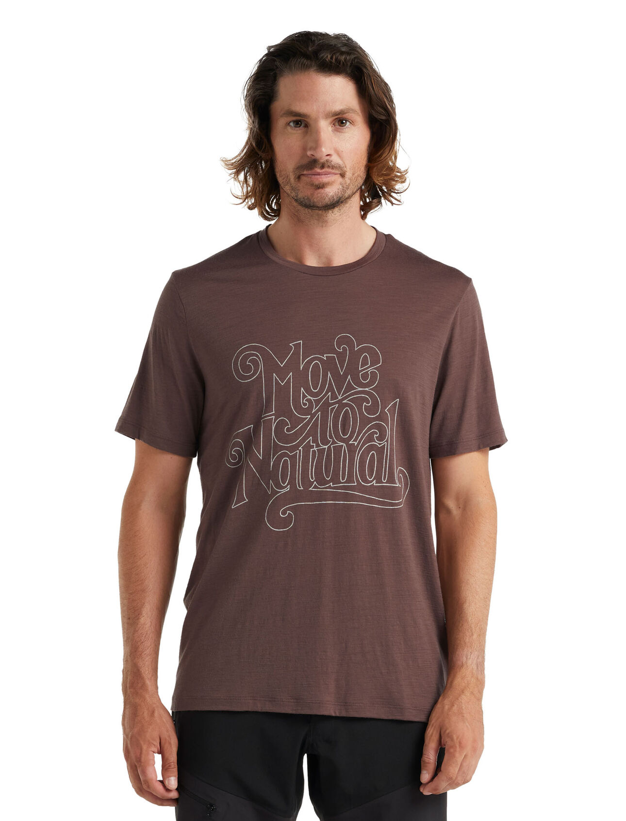 Tech Lite II kortärmad t-shirt i merino Move to Natural