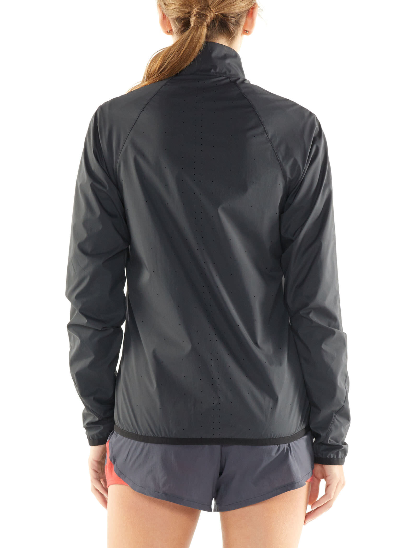 Icebreaker Merino Women's Rush Windbreaker Jacket for Trail Running & Hiking Lightweight Merino Wool Liner 