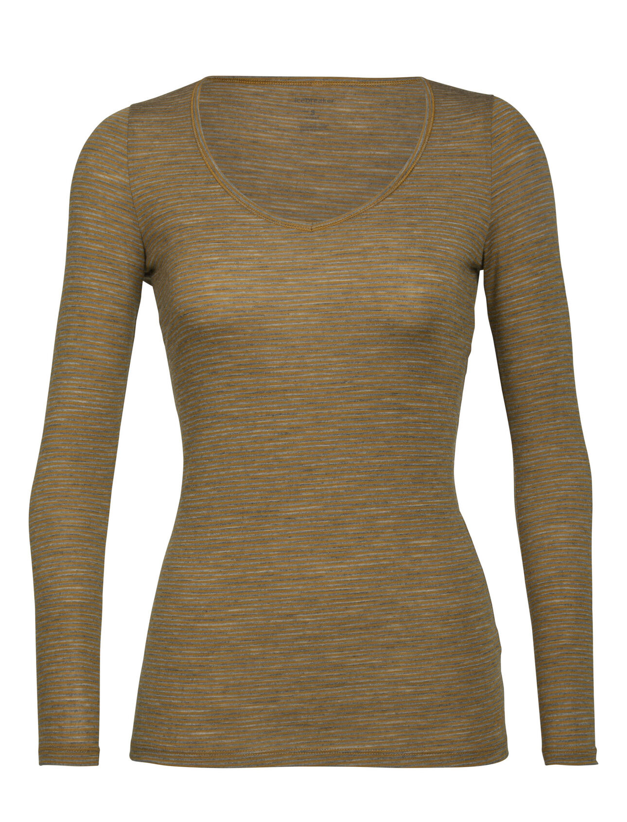 Merino Siren Long Sleeve Sweetheart Top