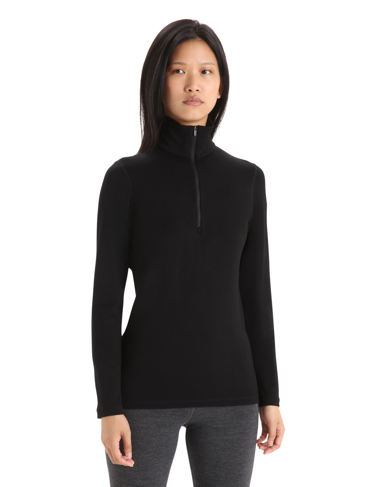 Women S Merino 260 Tech Long Sleeve Half Zip Icebreaker Womens icebreaker 260 tech long sleeve crewe neck odour resistant quick dry base. women s merino 260 tech long sleeve half zip thermal top