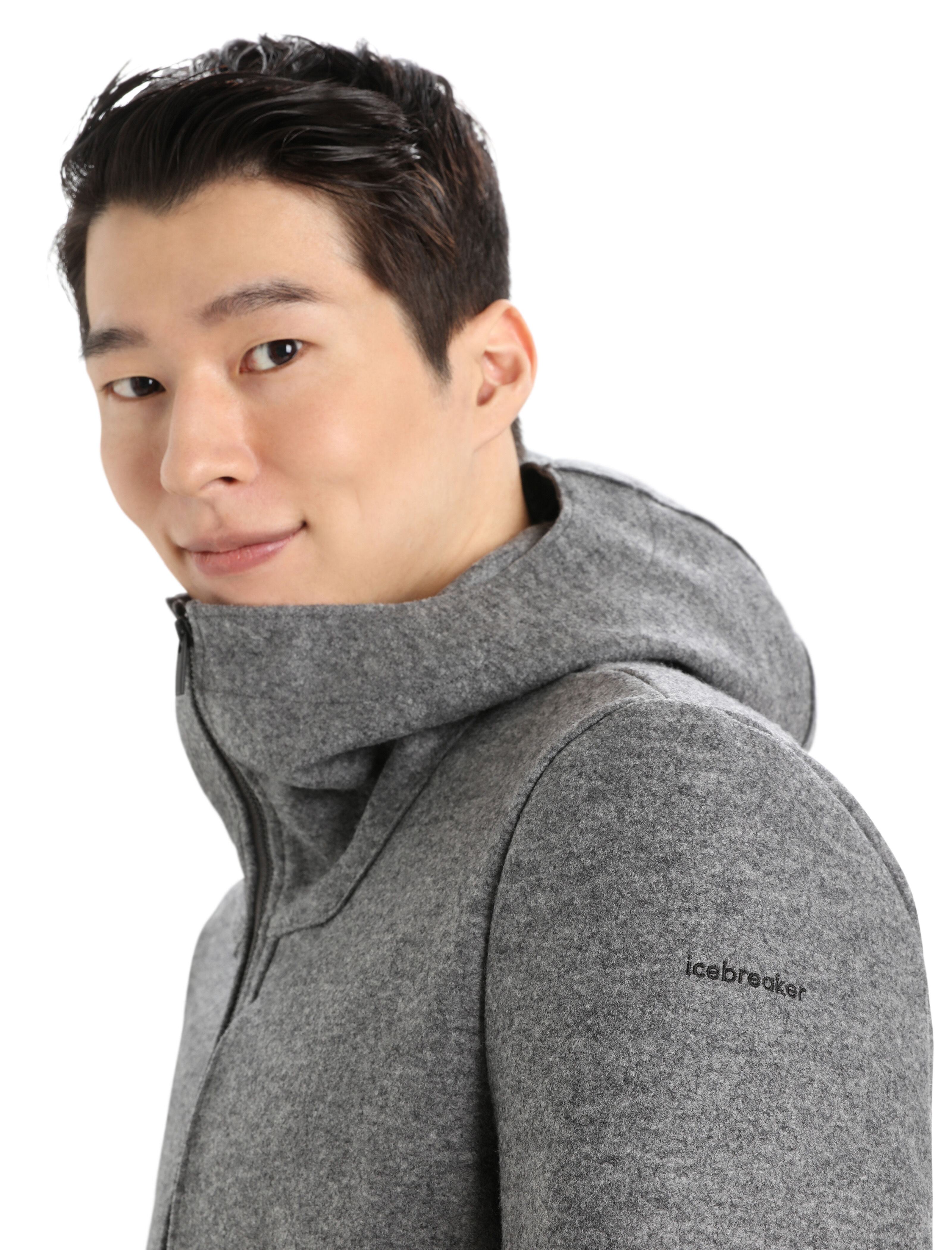 Felted merino hoodie deals