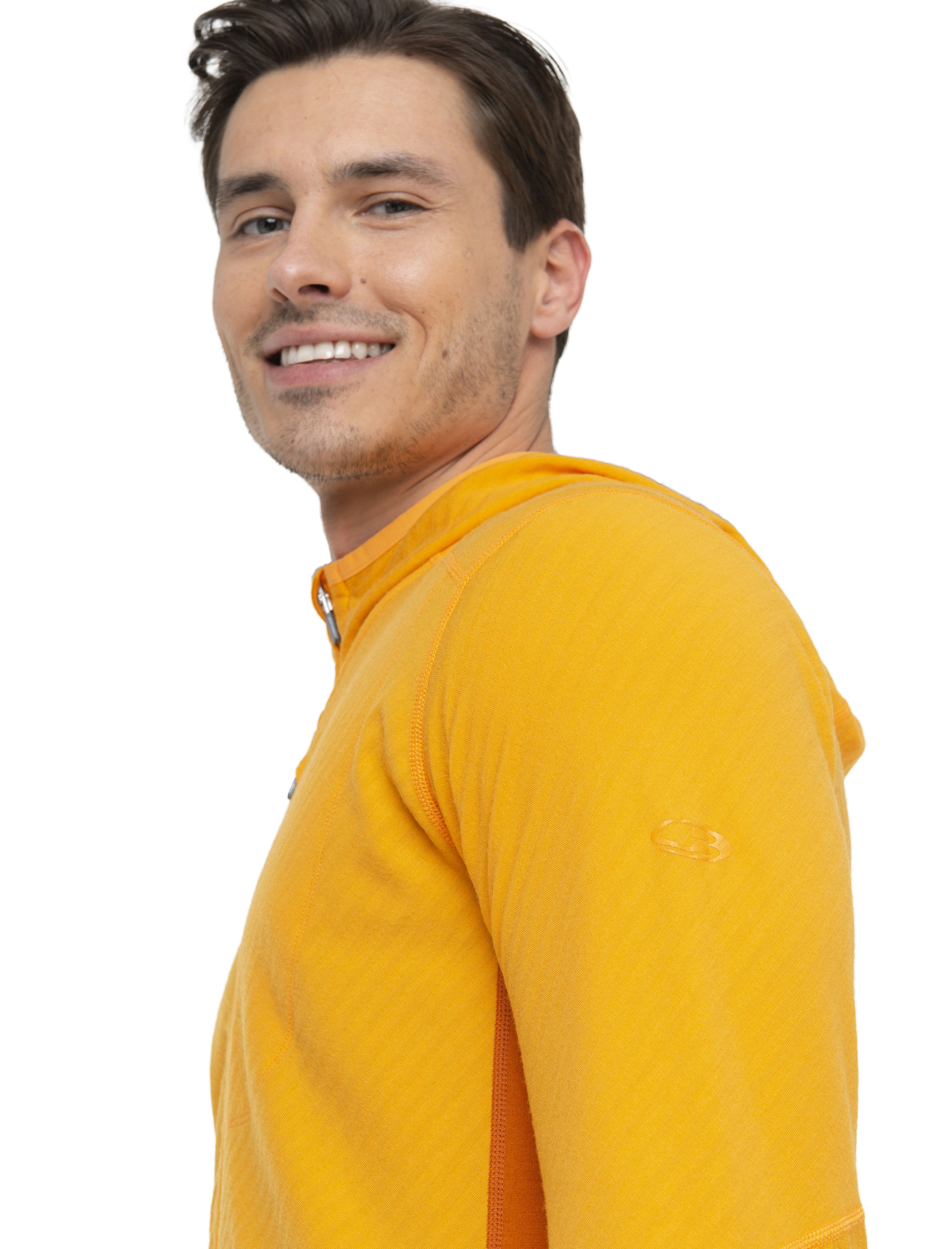 RealFleece Merino Descender Long Sleeve Zip Hood Icebreaker EU