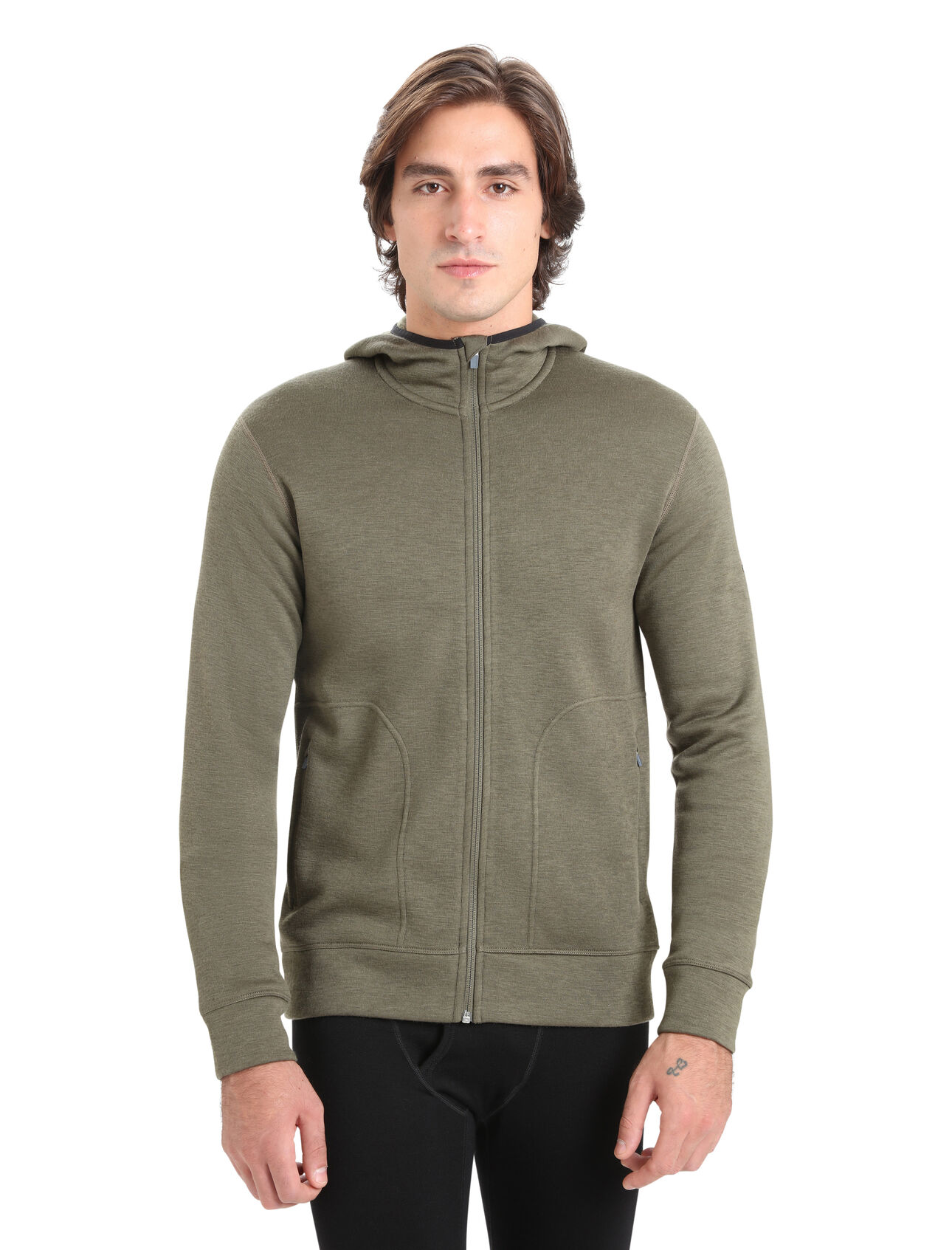 RealFleece® Merino Elemental Long Sleeve Zip Hood Jacket