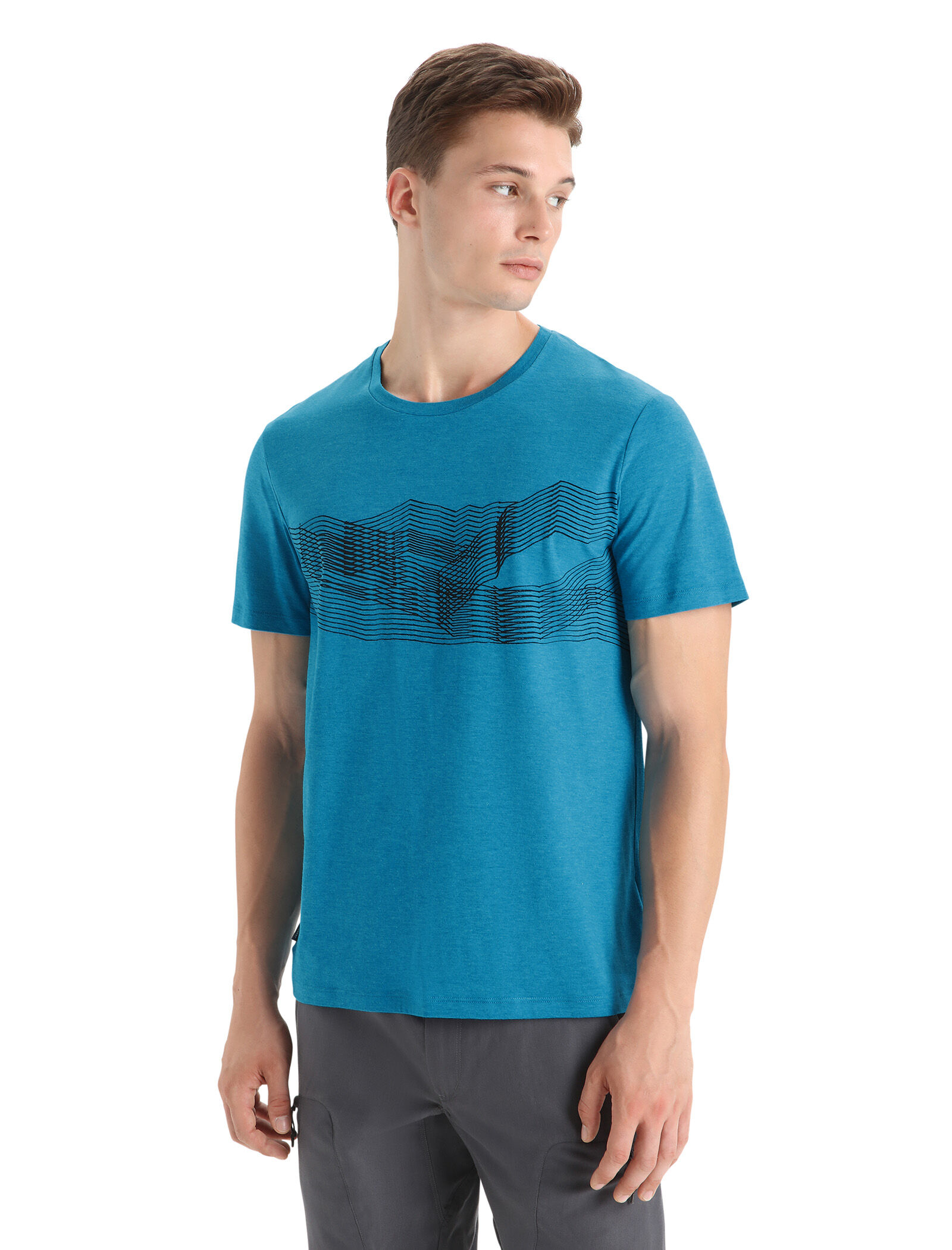 Men s Merino Central Classic Short Sleeve T Shirt St Anton