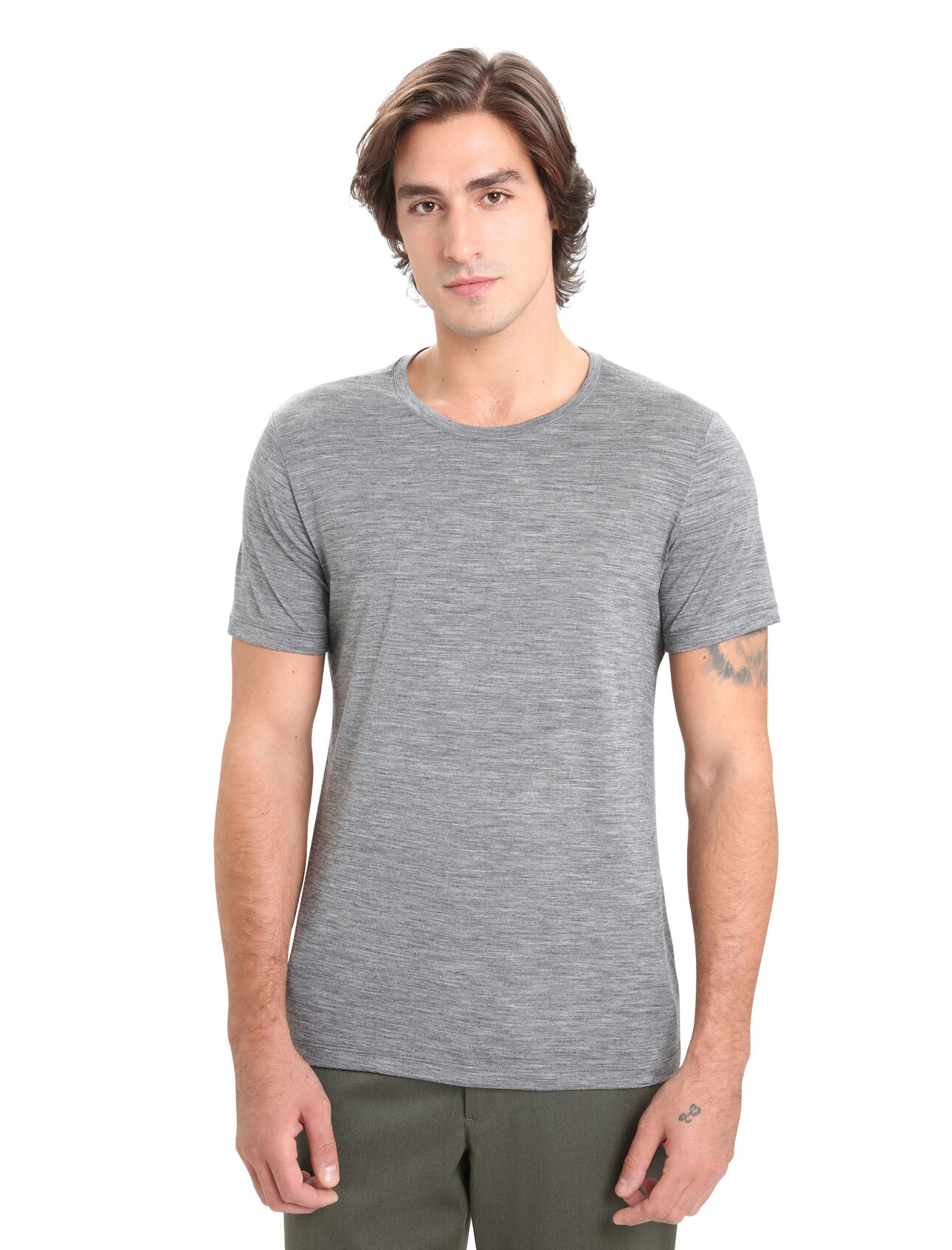 Camiseta de manga corta y cuello redondo Merino Tech Lite