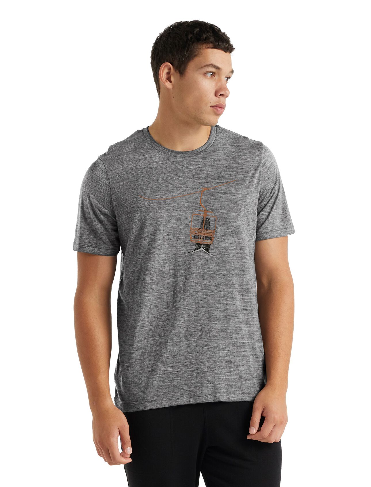 Merino Tech Lite II Short Sleeve Tee Bear Lift