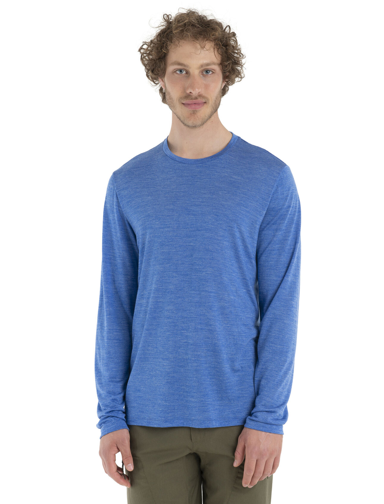 Heren Sphere II T-shirt met lange mouwen van merinowol De Sphere II is een zacht T-shirt met lange mouwen, gemaakt van een mix van merinowol met onze lichtgewicht Cool-Lite™ jersey stof. Het T-shirt is van nature ademend, geurbestendig en comfortabel. 