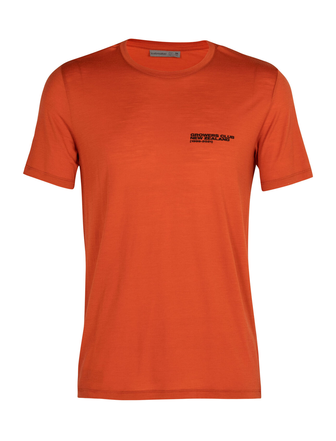 Merino Tech Lite kurzärmliges T-Shirt mit Rundhalsausschnitt Growers Club