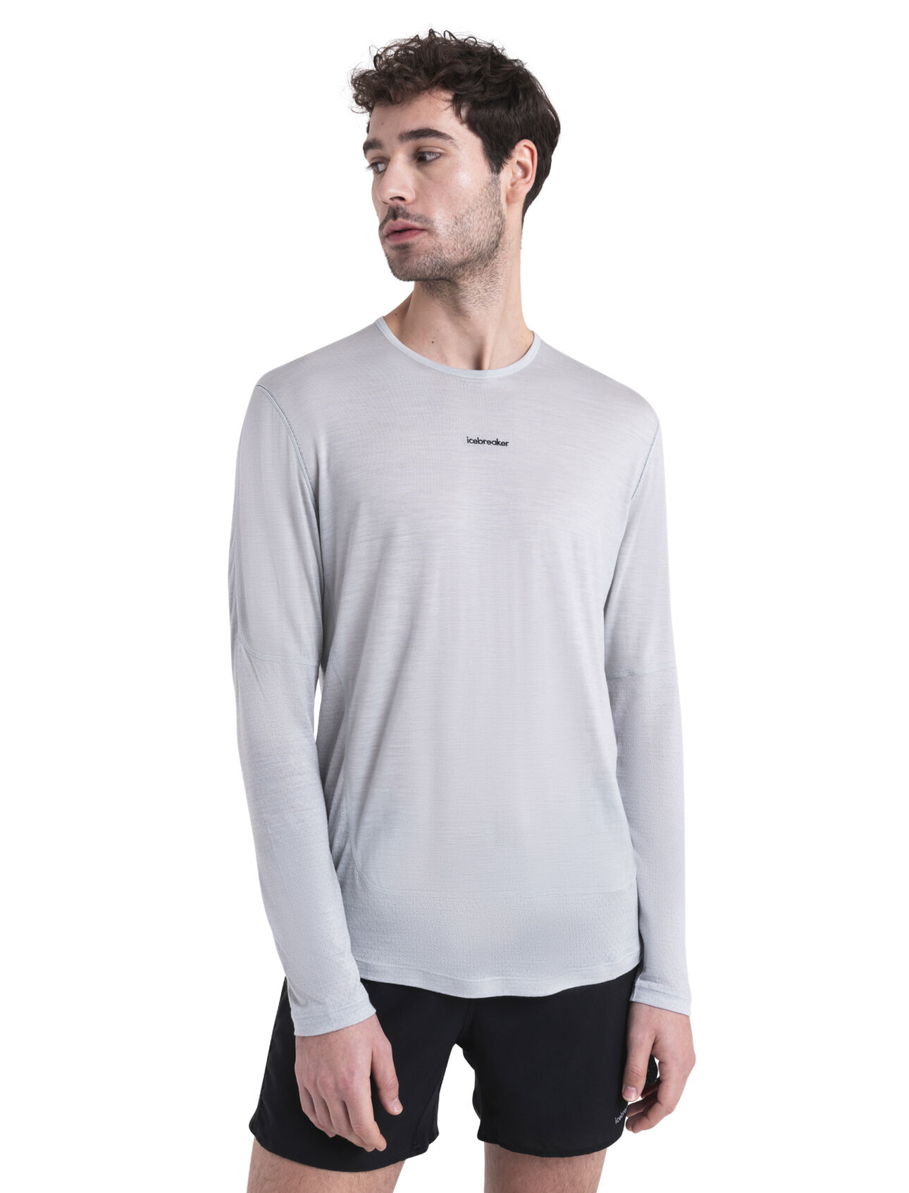 Mens Merino Blend 125 ZoneKnit™ Energy Wind Long Sleeve T-Shirt A breathable, lightweight tee designed with our ZoneKnit™ body-mapping technology for high-performance ventilation, the Merino 125 ZoneKnit™ Energy Wind Long Sleeve Tee features merino wool and TENCEL™ Lyocell. fibres that naturally regulate temperature and resist odours.