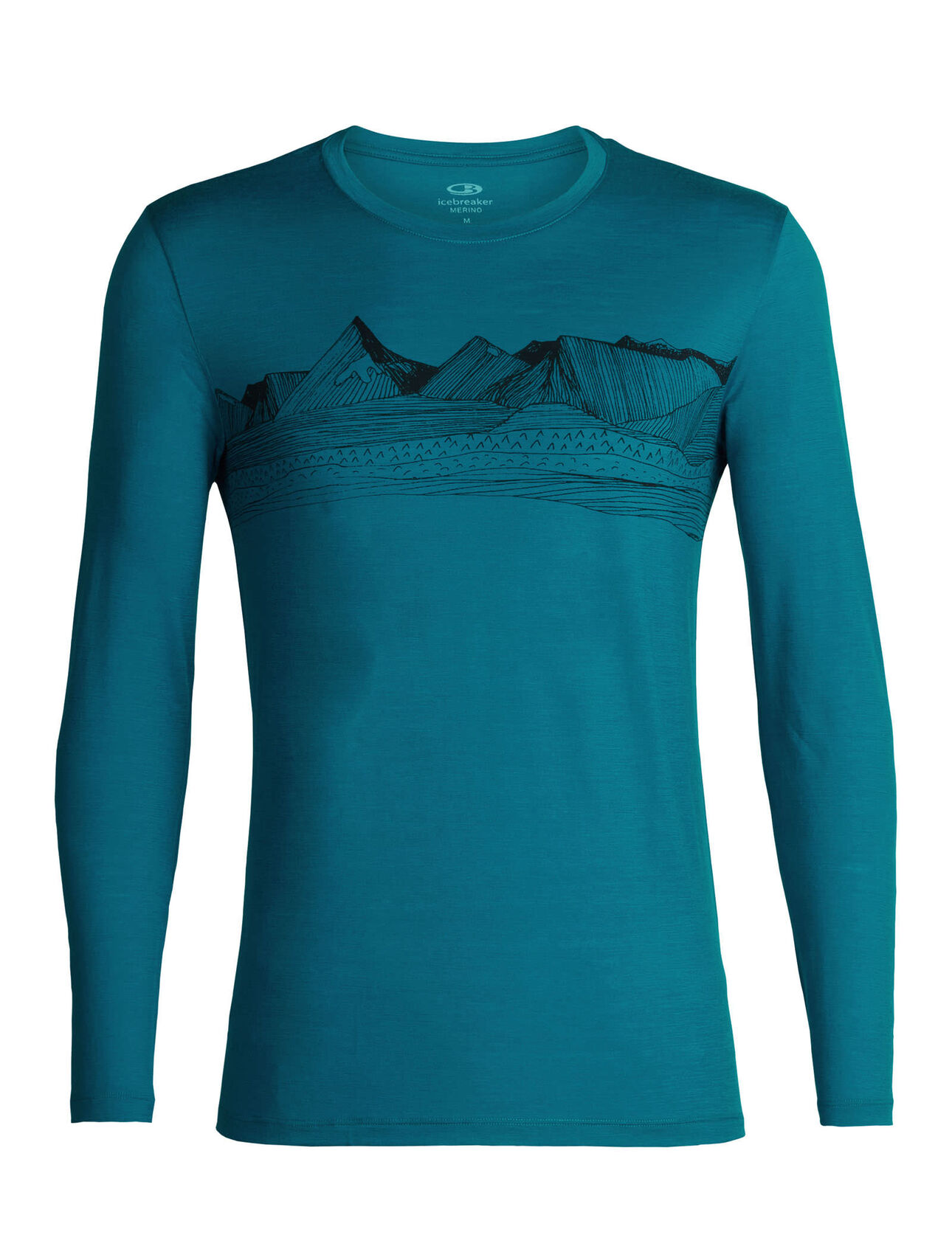 Tech Lite Long Sleeve Crewe Pyrenees