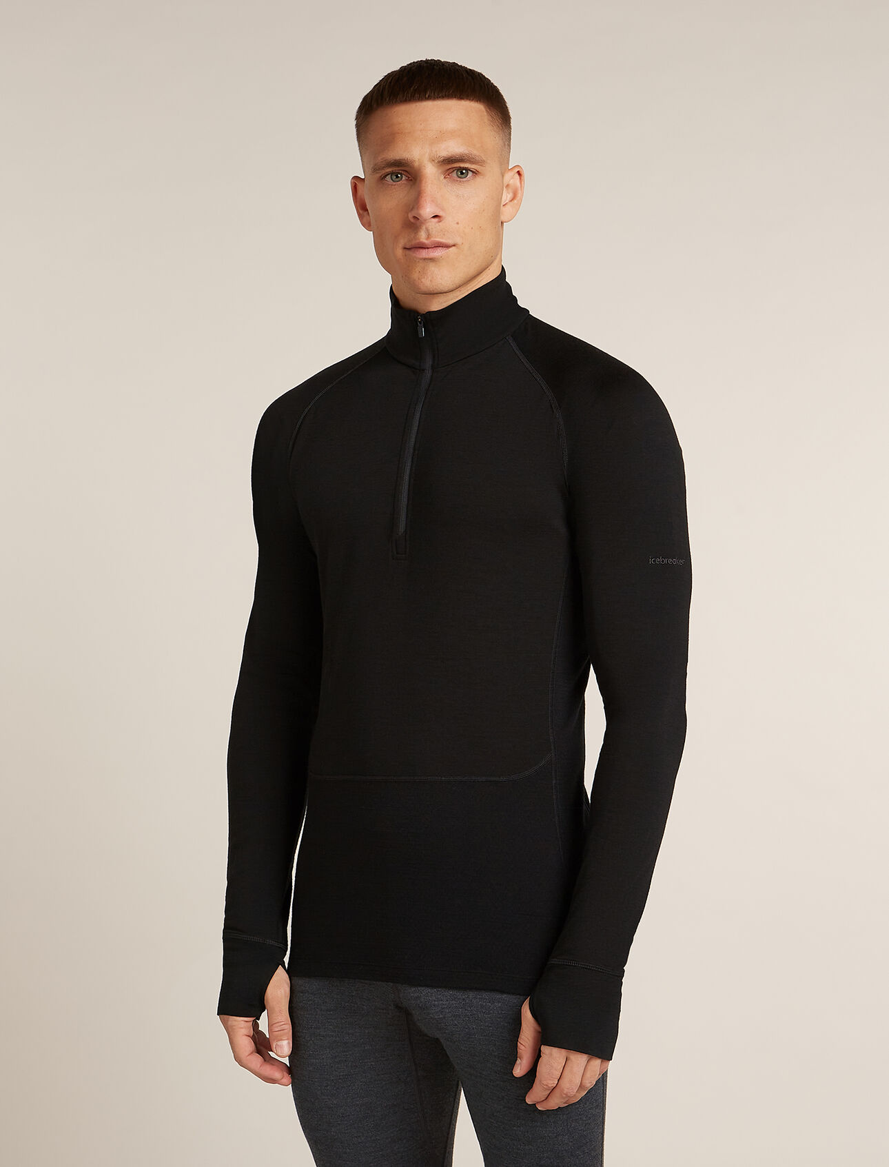 Merino 200 ZoneKnit™ Long Sleeve Half Zip Thermal Top