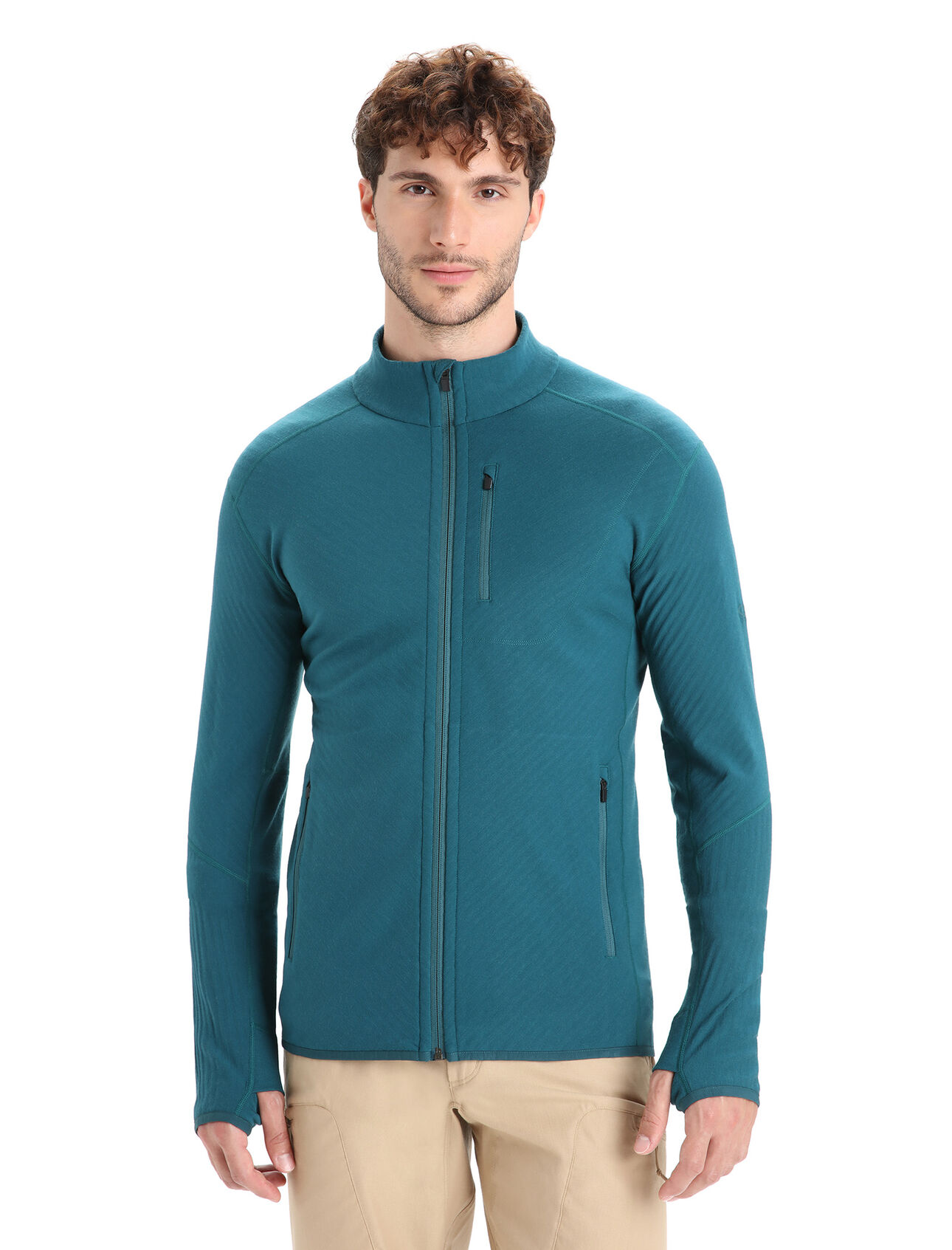 RealFleece™ Merino Descender Long Sleeve Zip Jacket